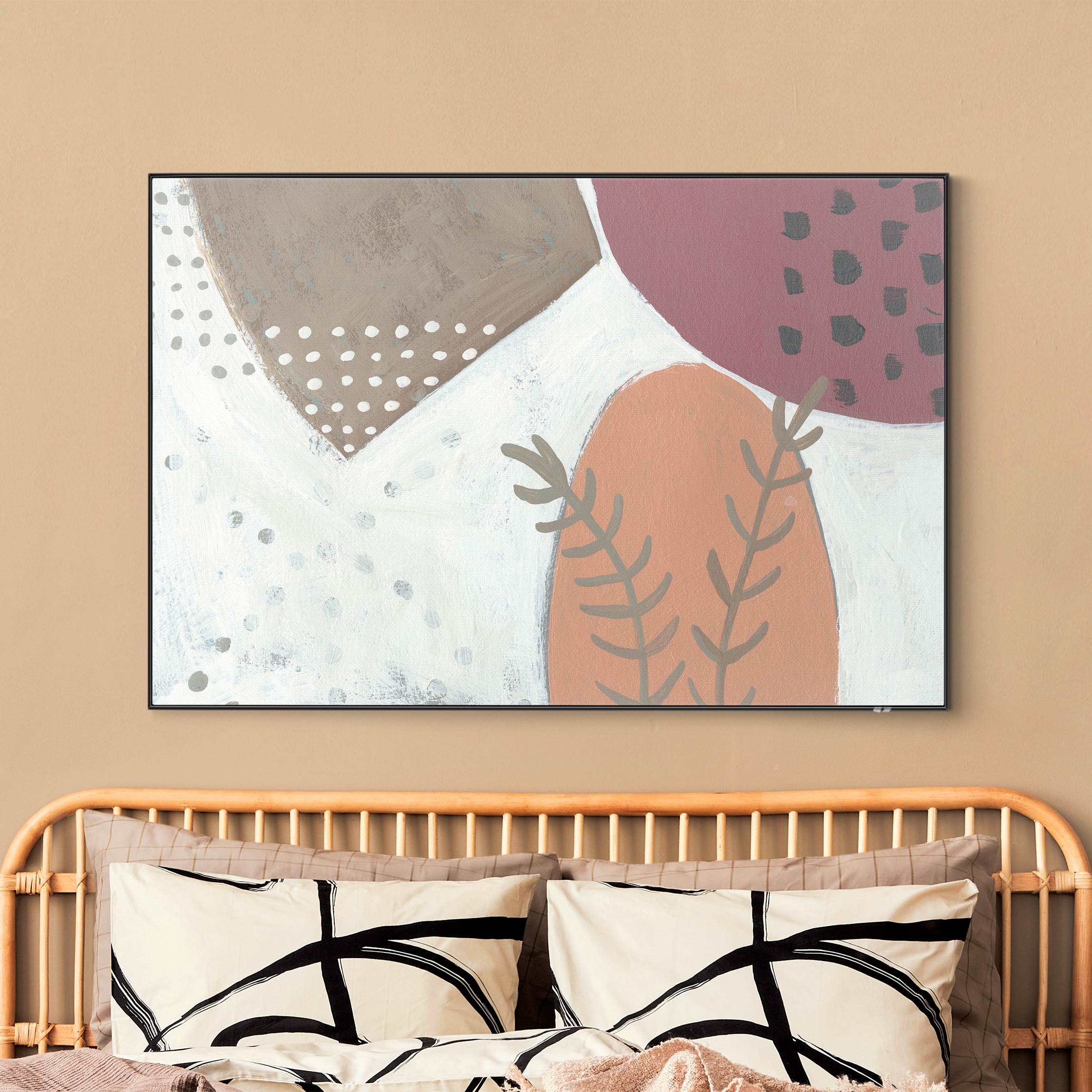 Wechselbild Karneval der Formen in Lachs II