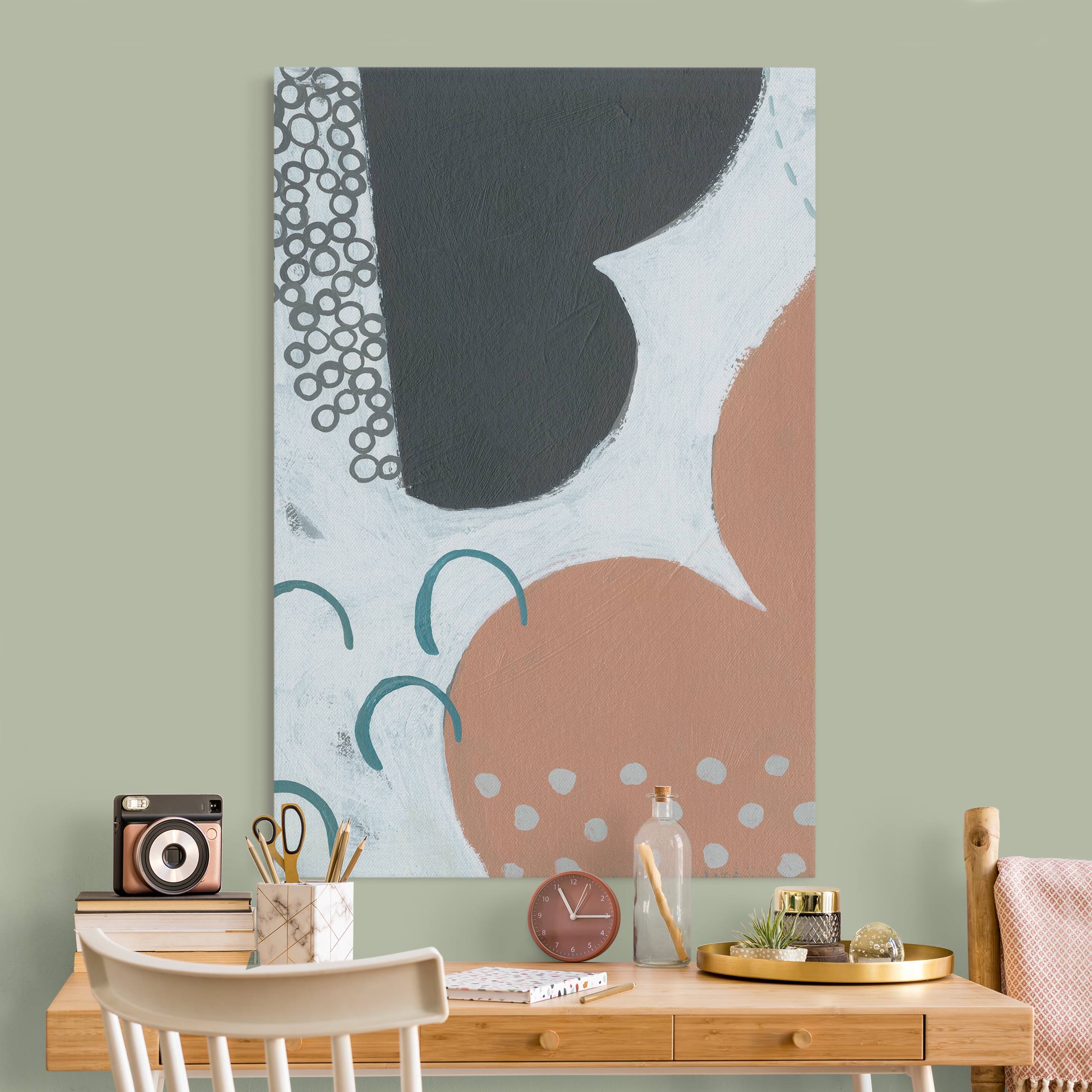 Akustikbild Karneval der Formen in Lachs III