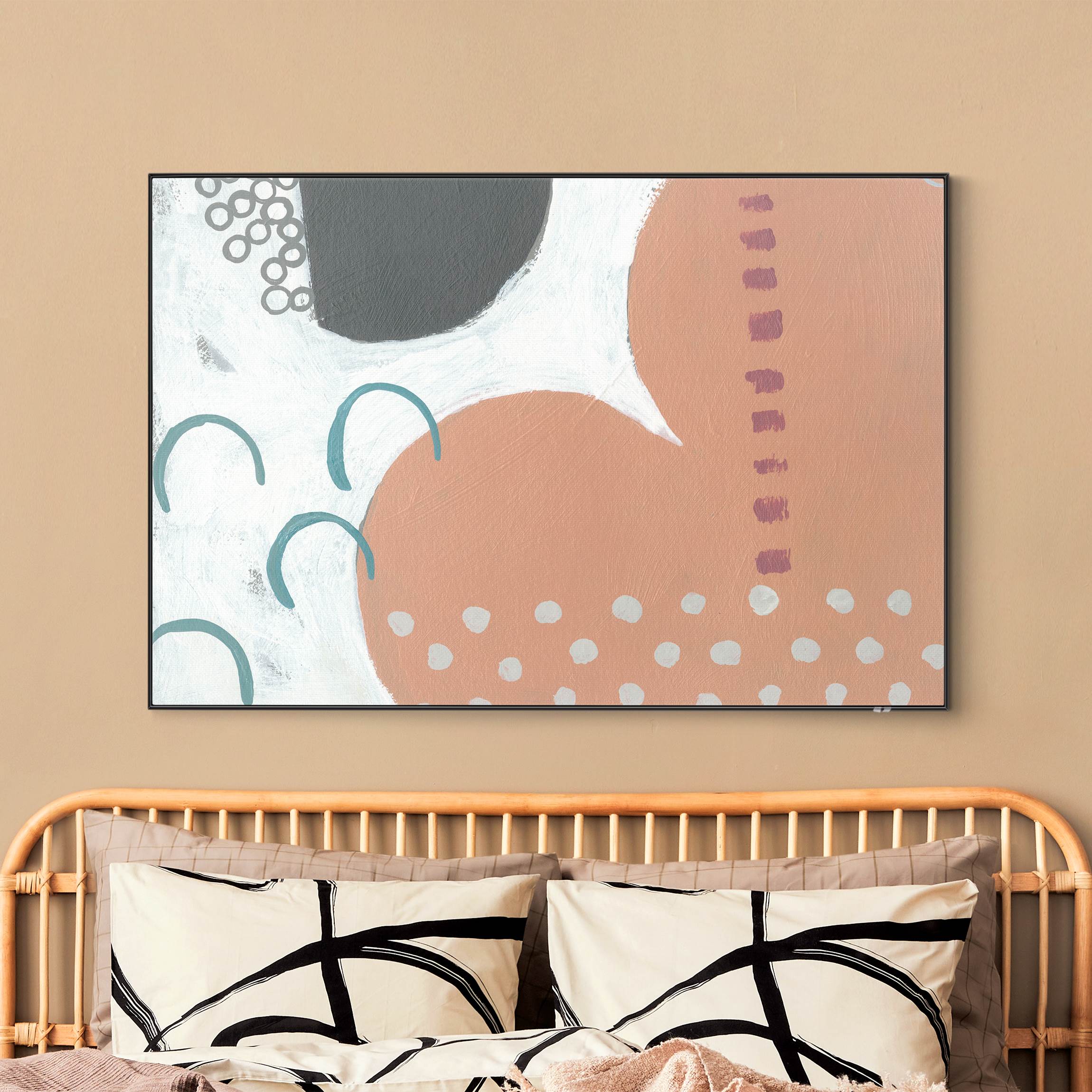 Wechselbild Karneval der Formen in Lachs III