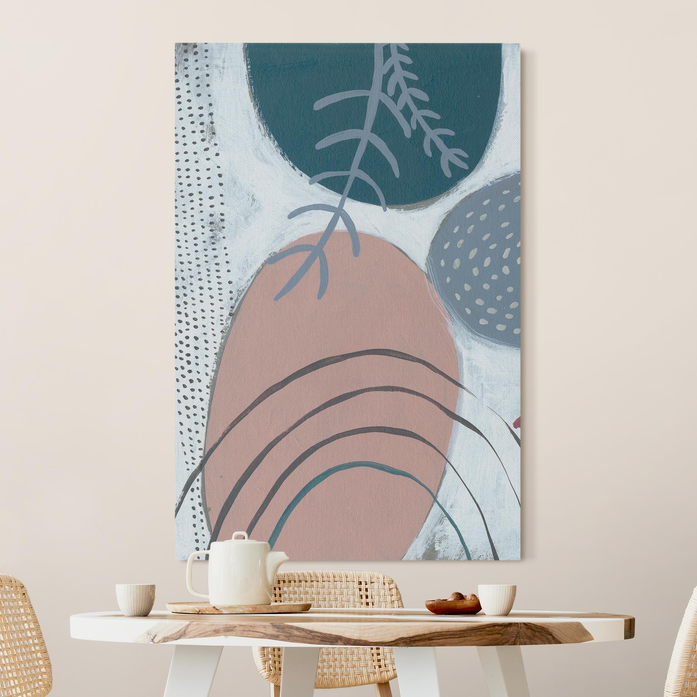 Akustikbild Karneval der Formen in Petrol II