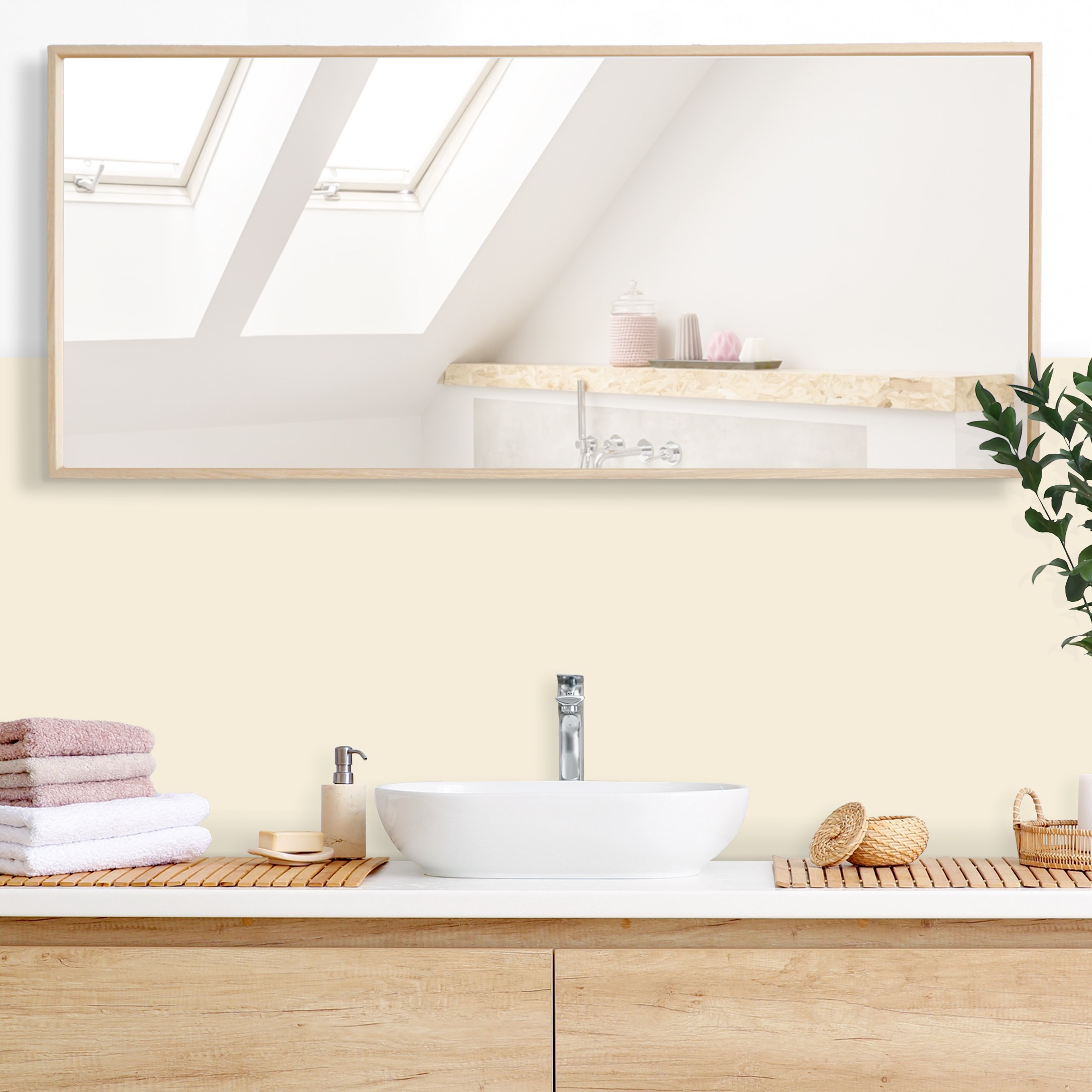 Wandverkleidung Bad Kaschmir