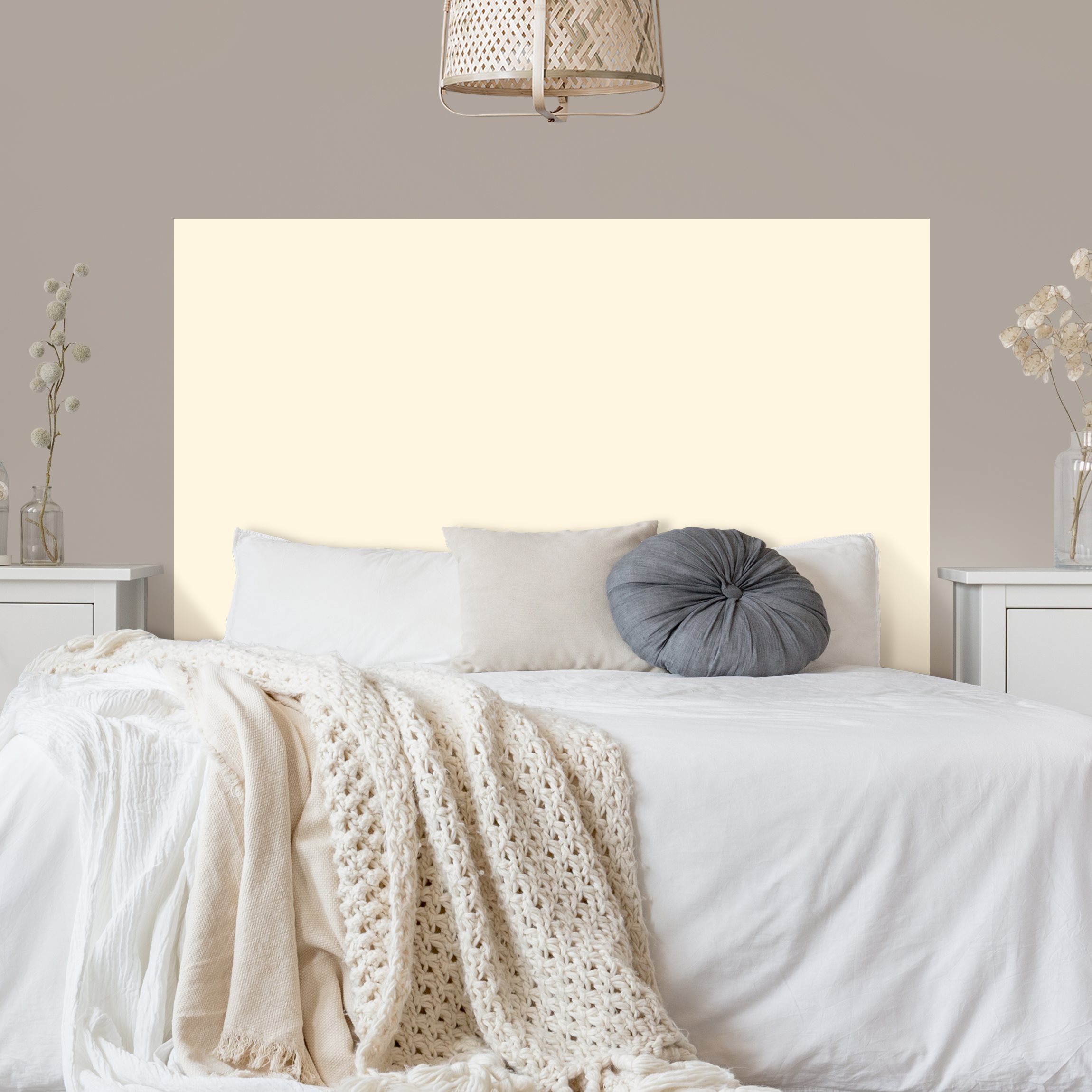 Kopfteil Bett Kaschmir