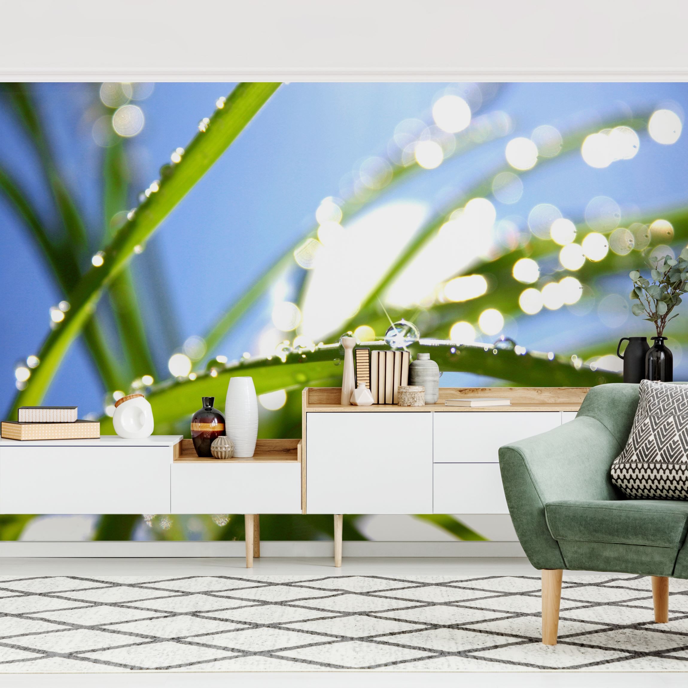 Fototapete Blumen Kiss of Sun