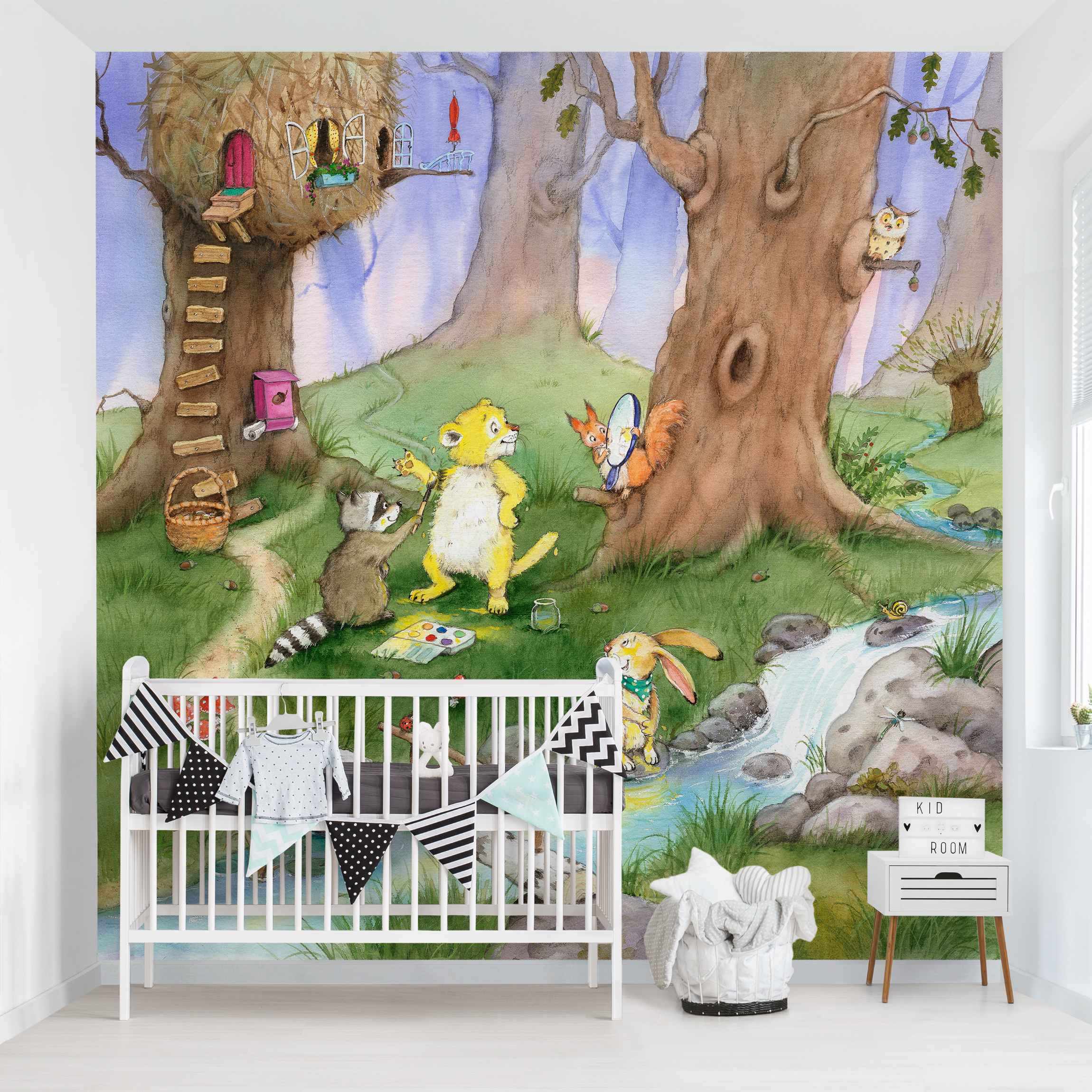 Fototapete Kleiner Tiger - Ohne Streifen