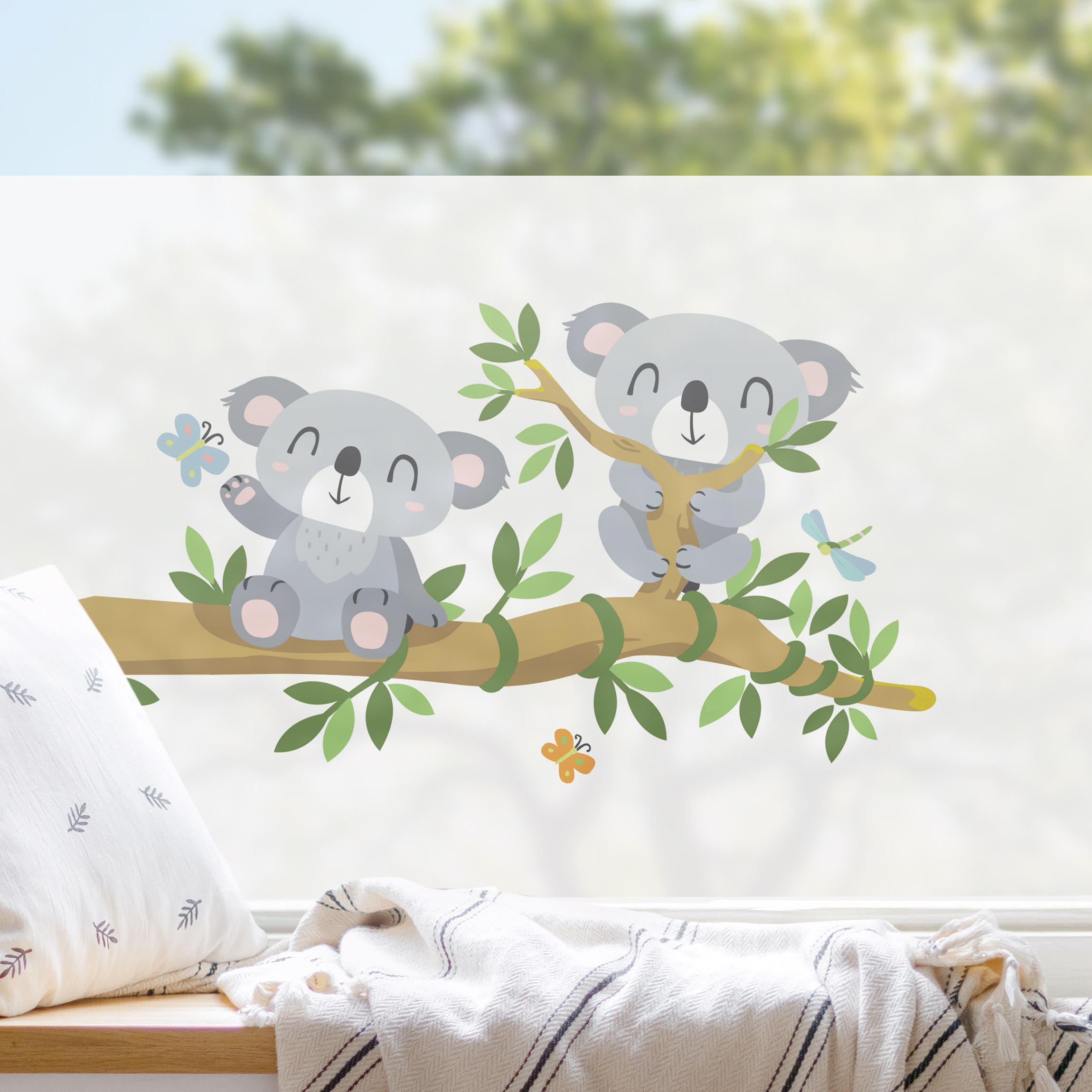 Fensterfolie Koala Set