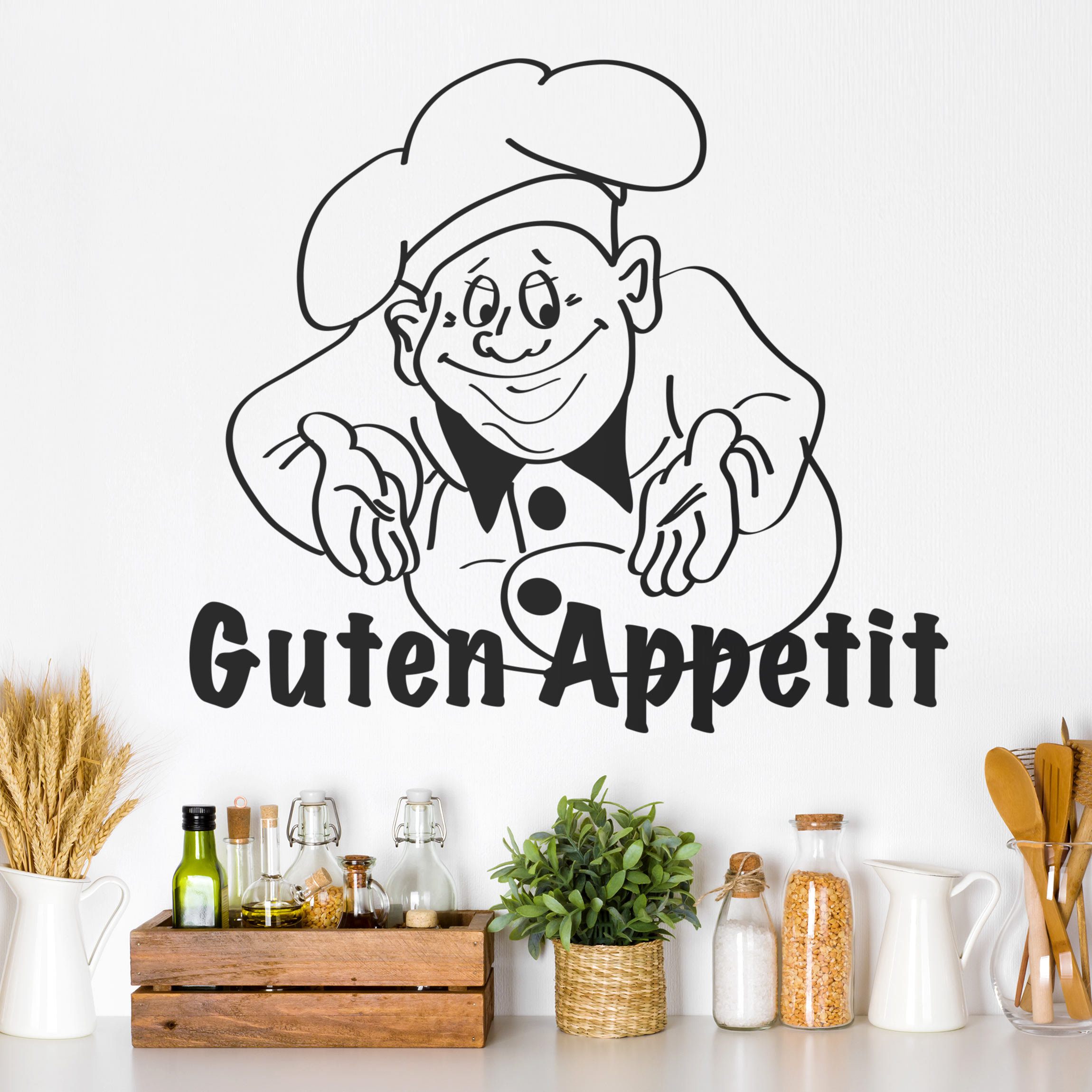 Wandtattoo Koch