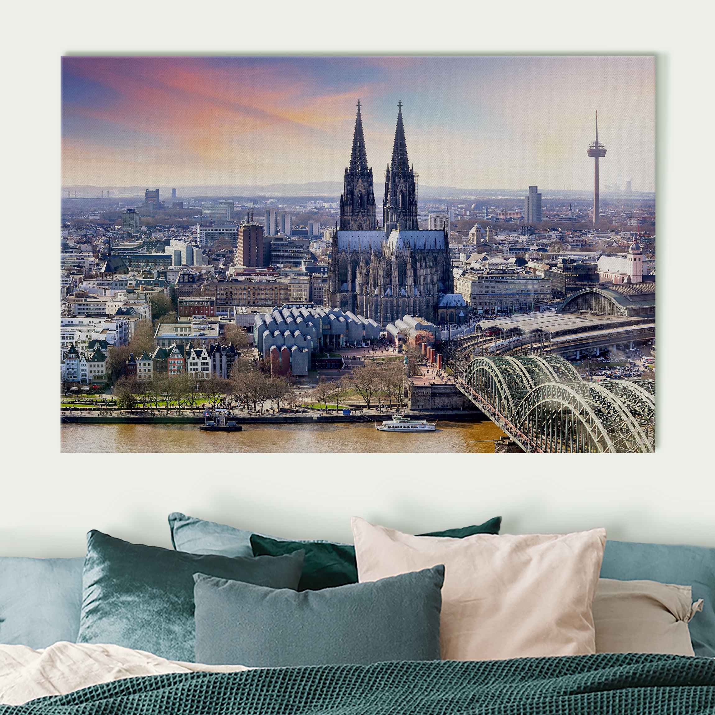 Akustikbild Köln Skyline mit Dom