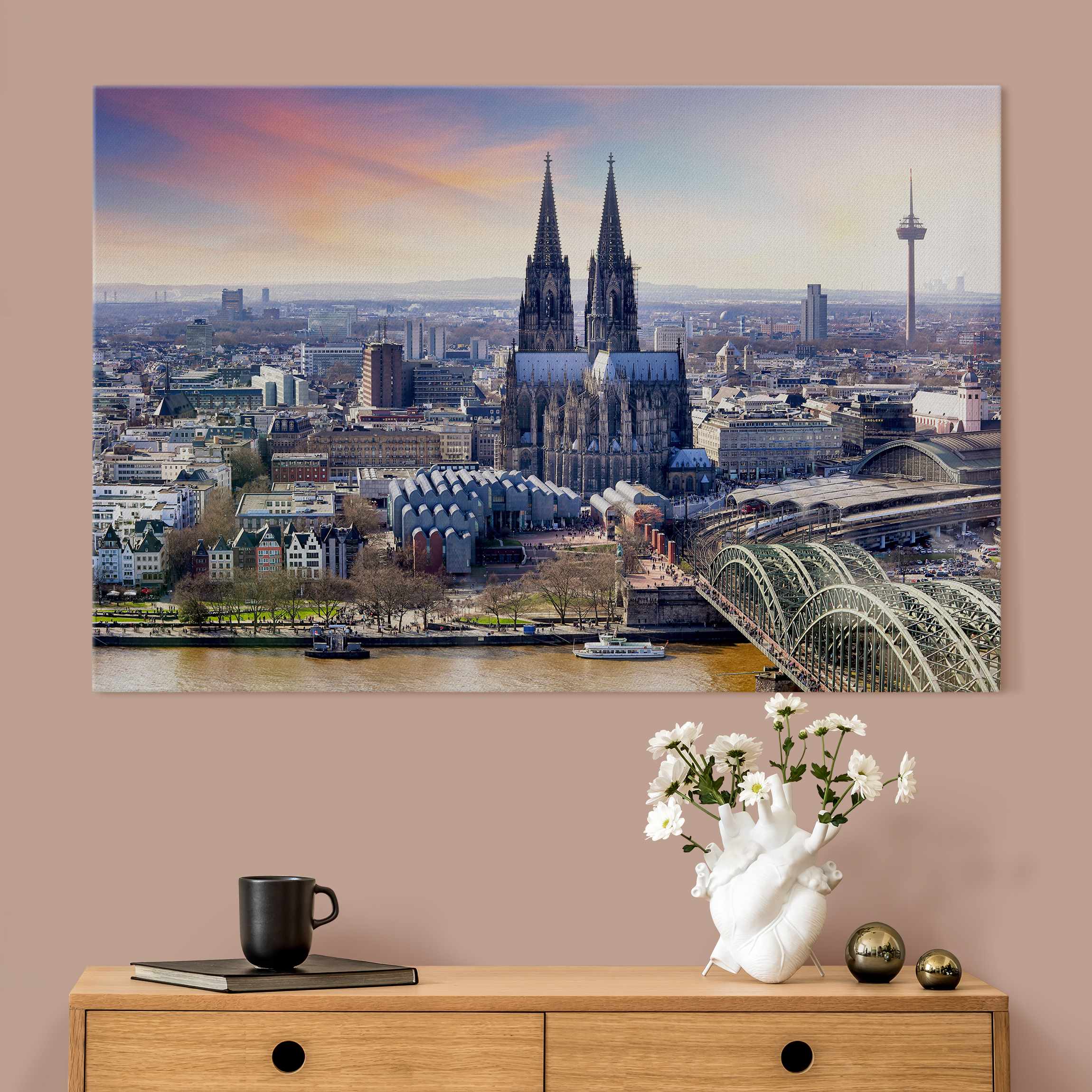 Akustikbild Köln Skyline mit Dom