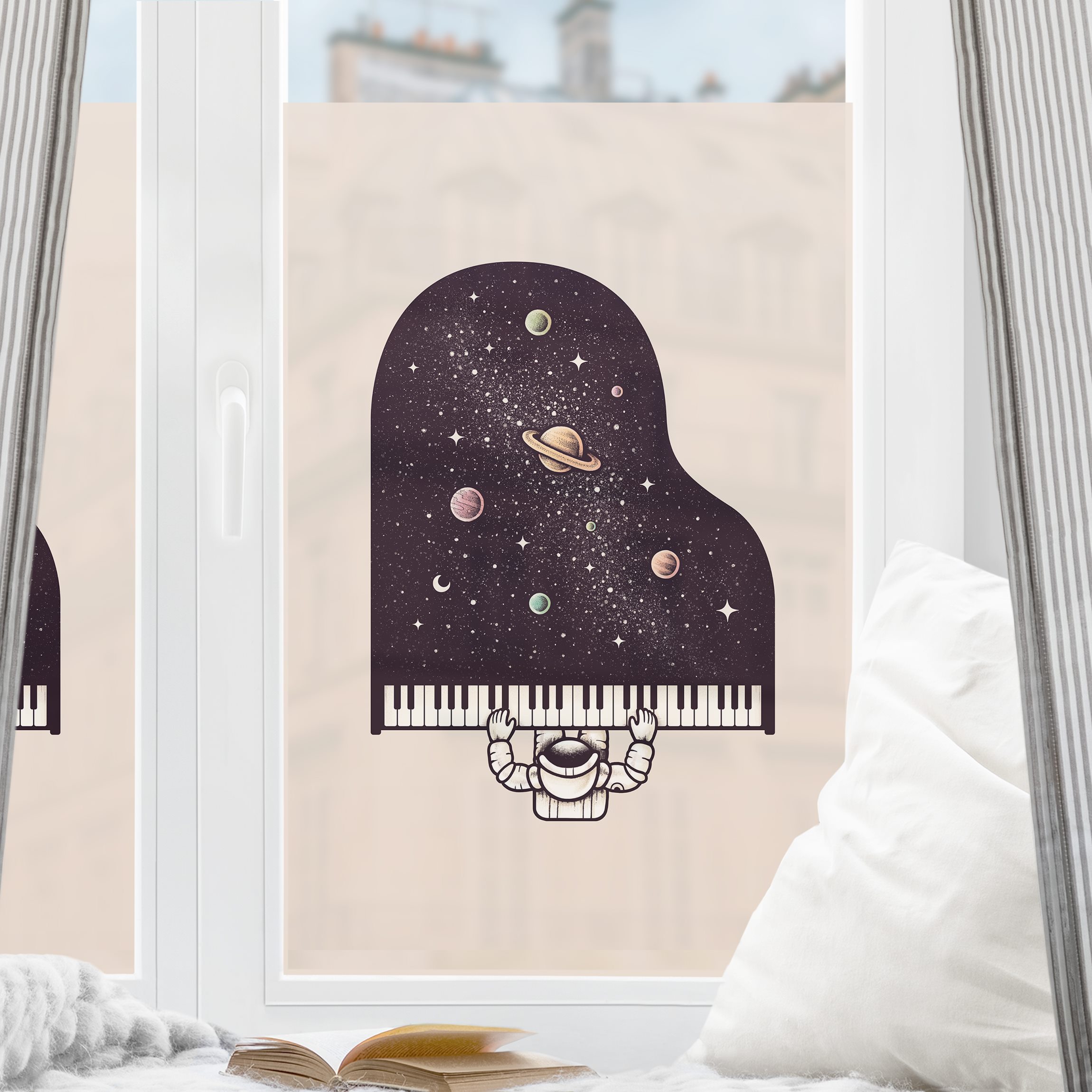 Fensterfolie Kosmische Melodie