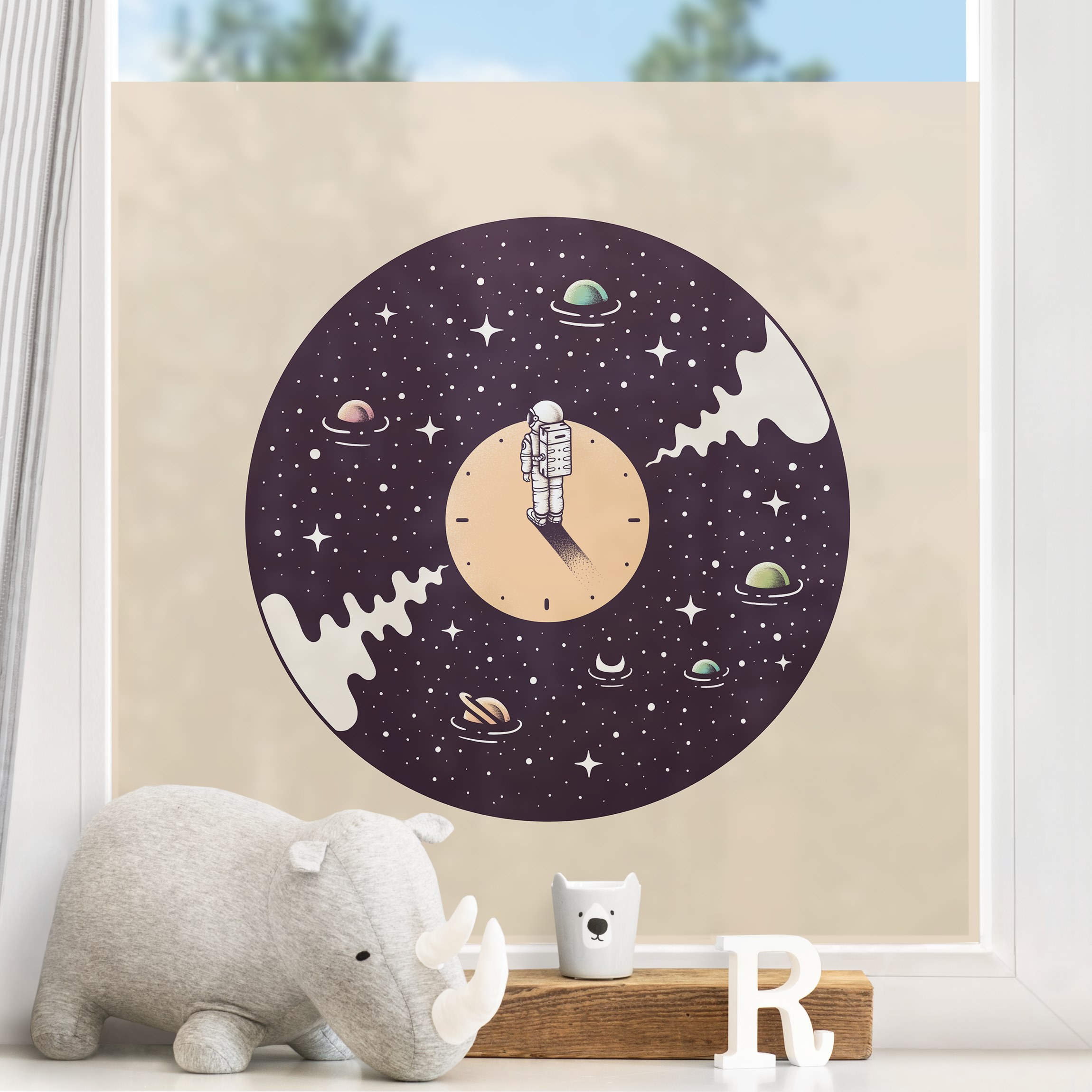 Fensterfolie Kosmische Platte