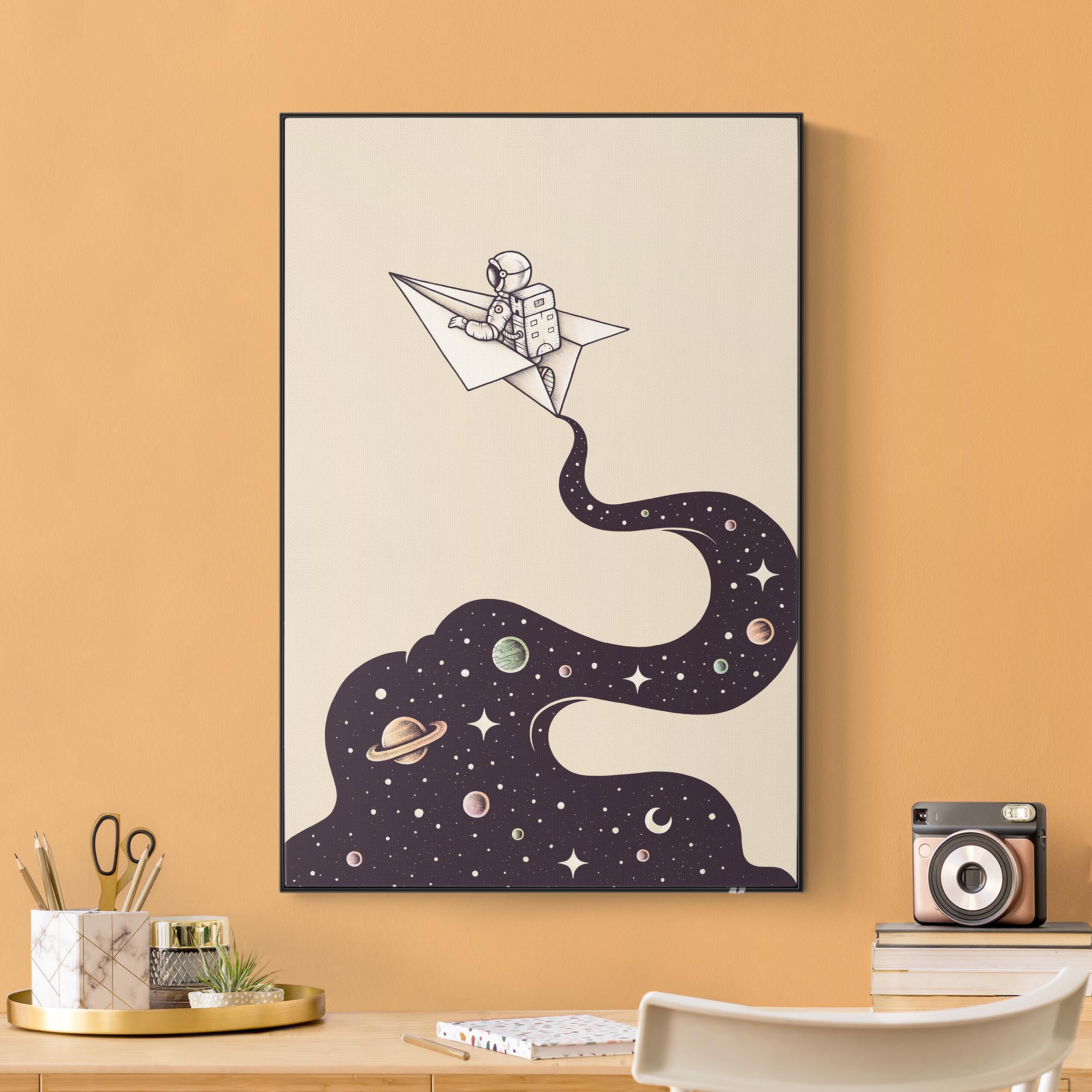 Akustik-Wechselbild Kosmische Reise