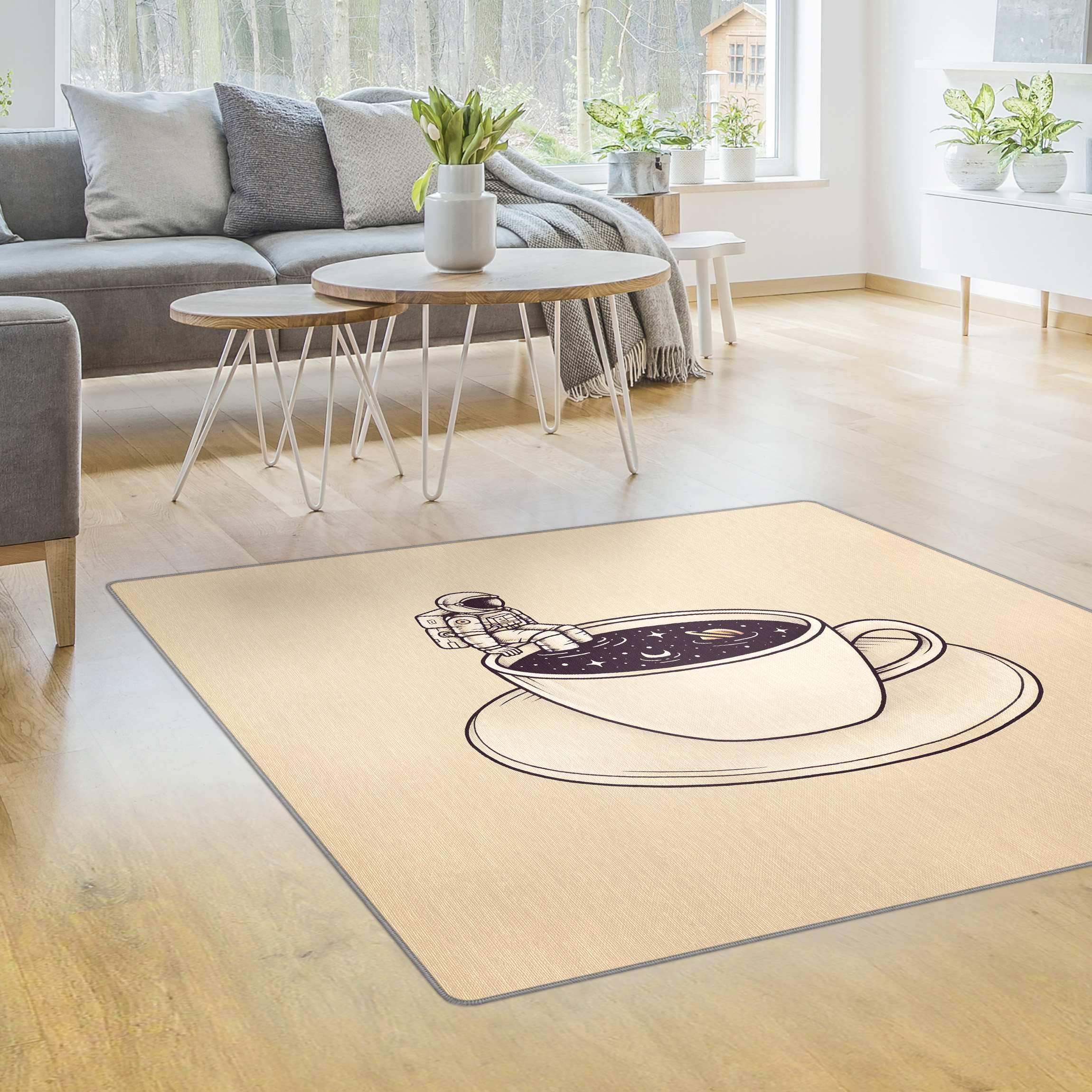Teppich Kosmischer Kaffee