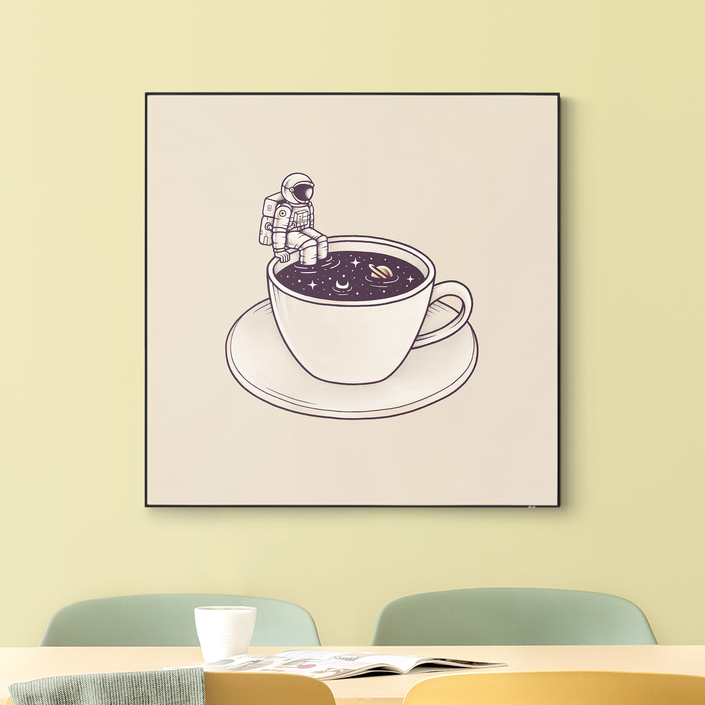 Wechselbild Kosmischer Kaffee