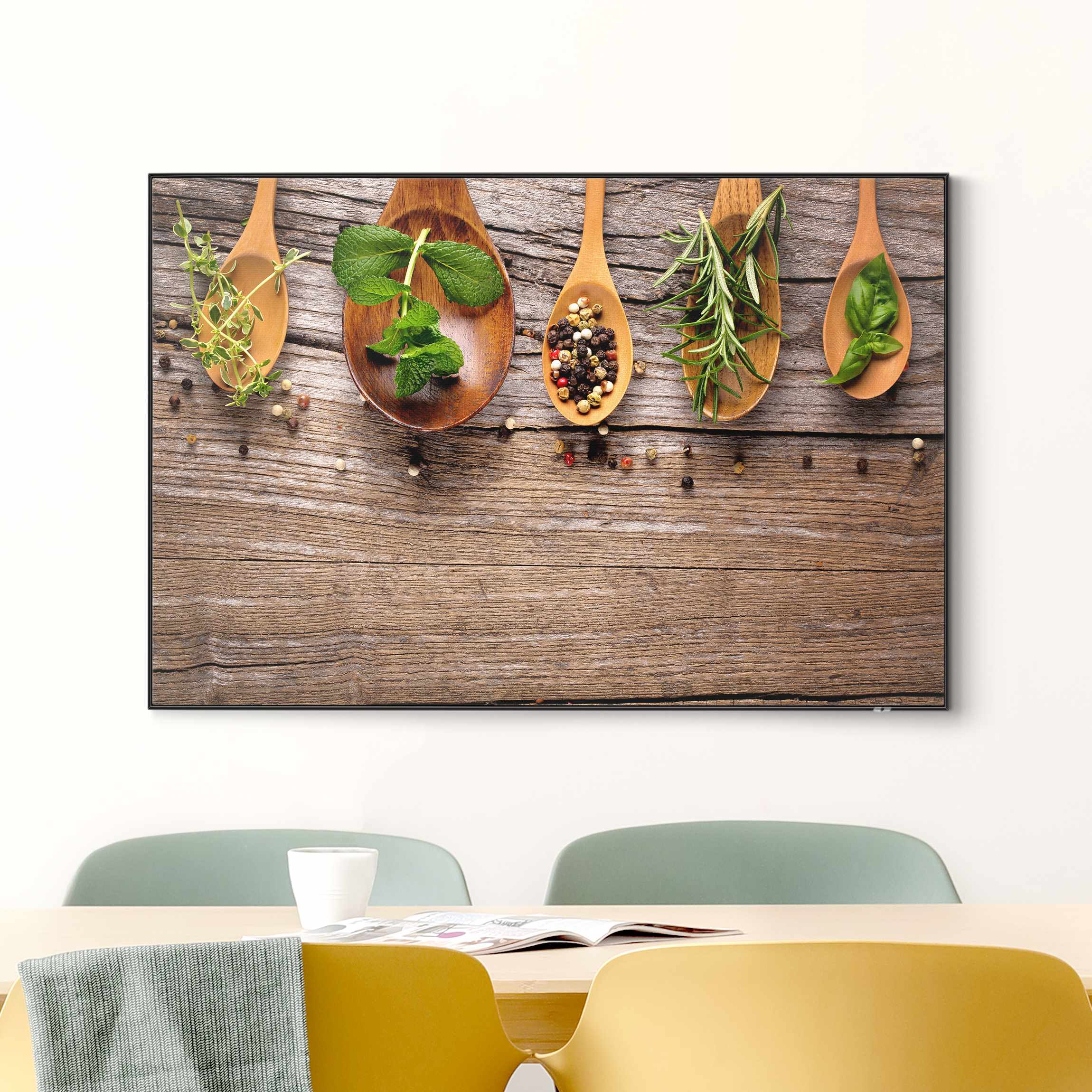 Wechselbild Kräuter und Gewürze