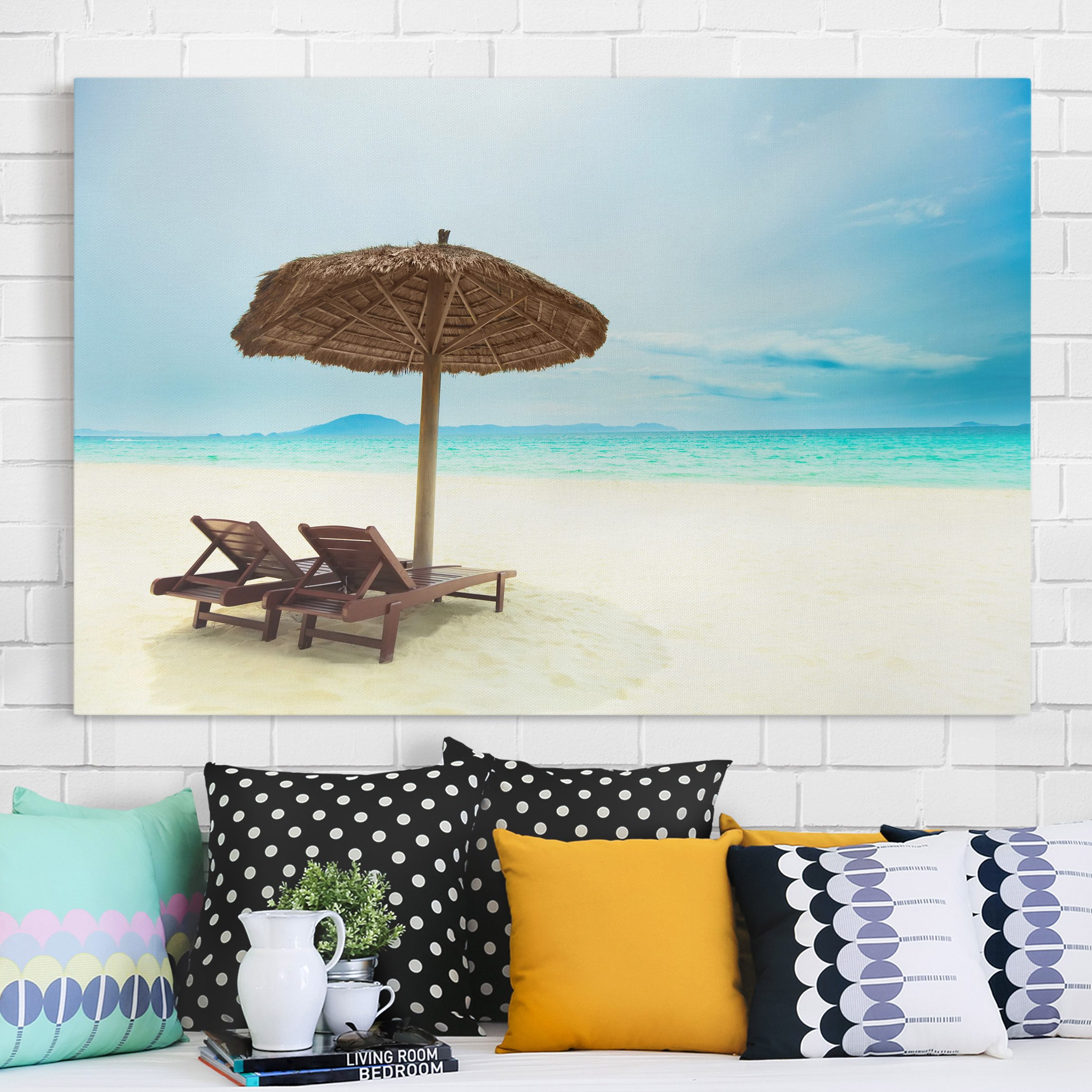 Leinwandbild Strand Beach of Dreams