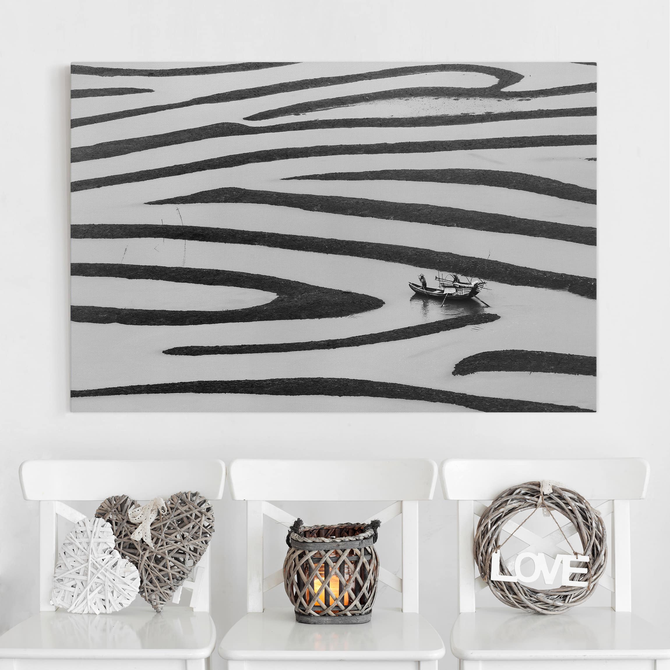 Leinwandbild - Querformat Beauty of Simple Life