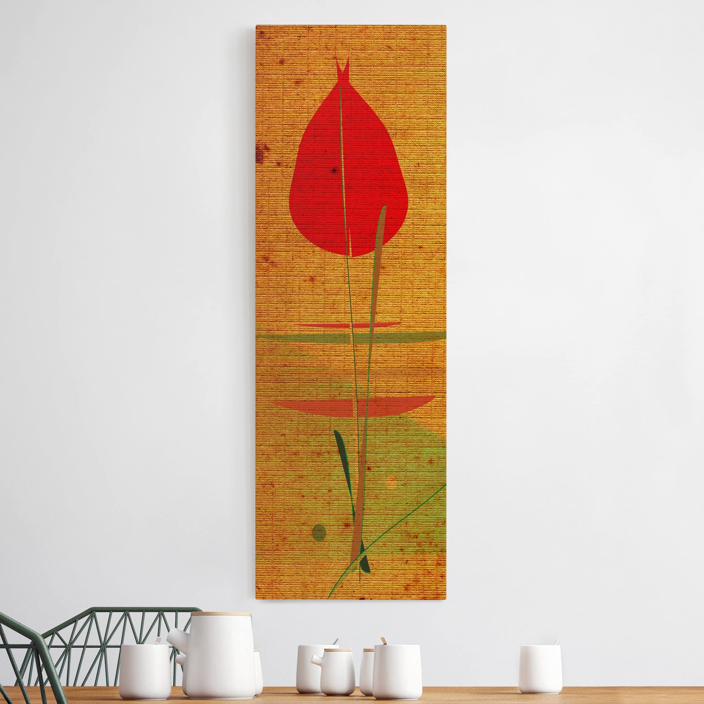 Leinwandbild Blumen China Plant