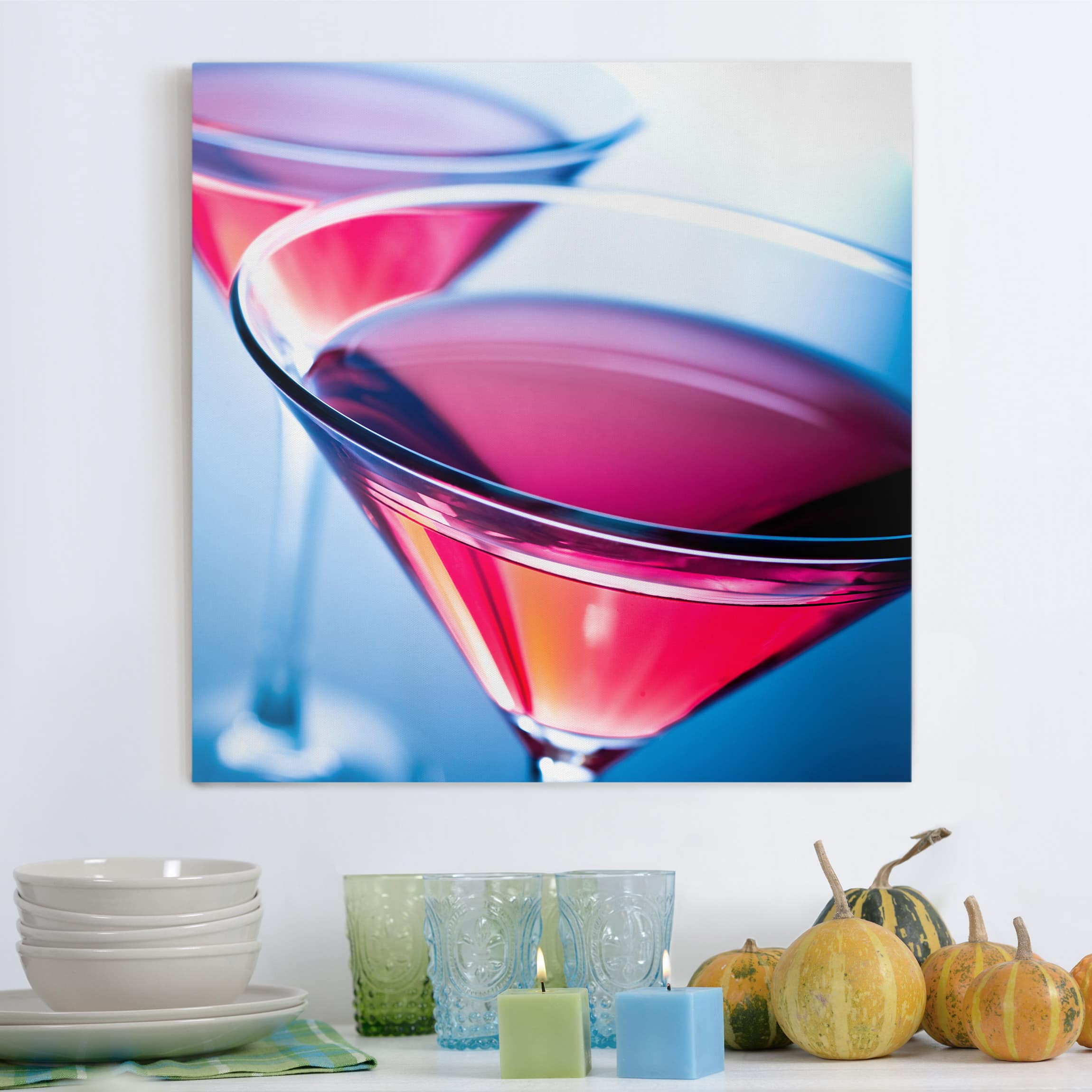 Leinwandbild Küche Dainty Cosmopolitan