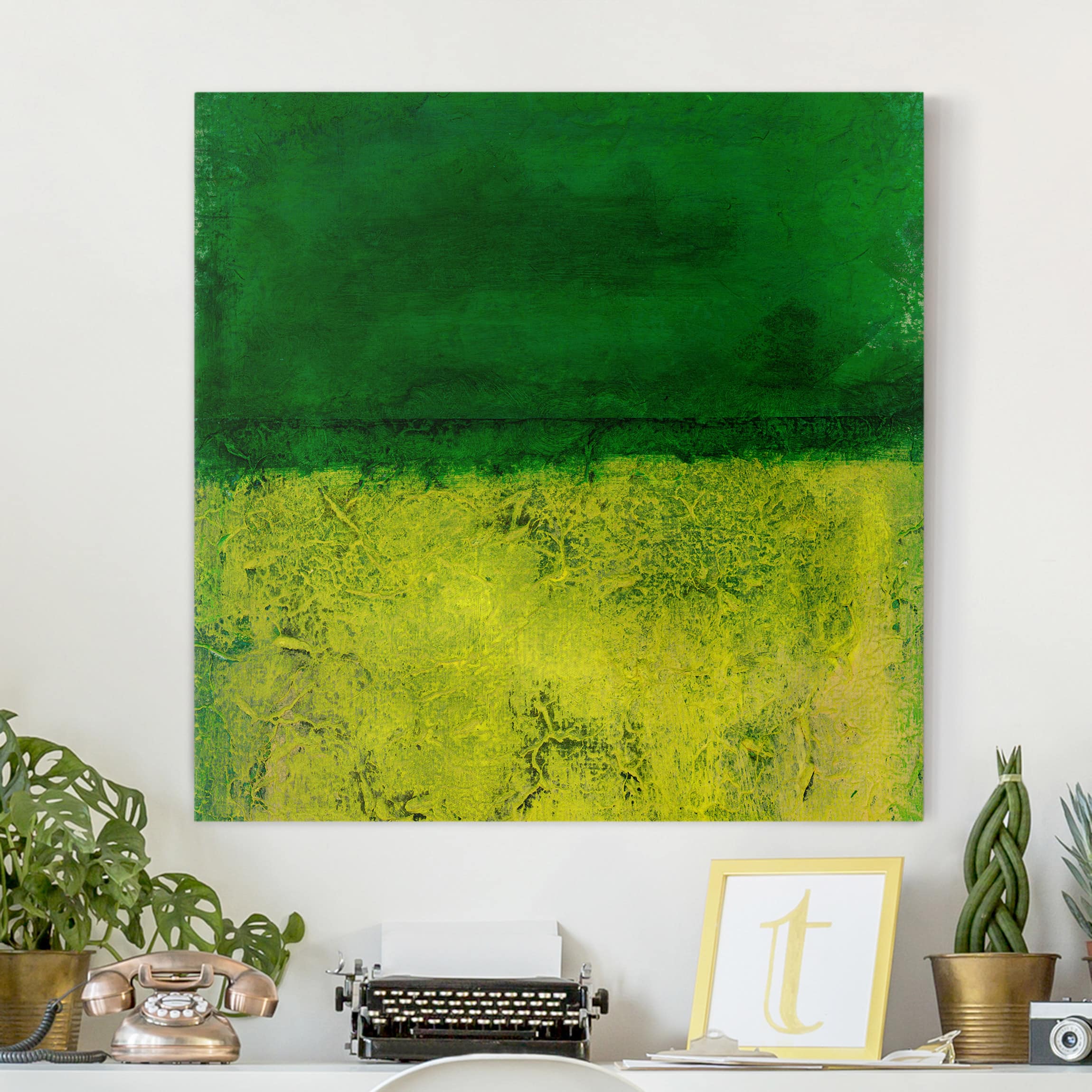 Leinwandbild - Quadrat Elements of Nature