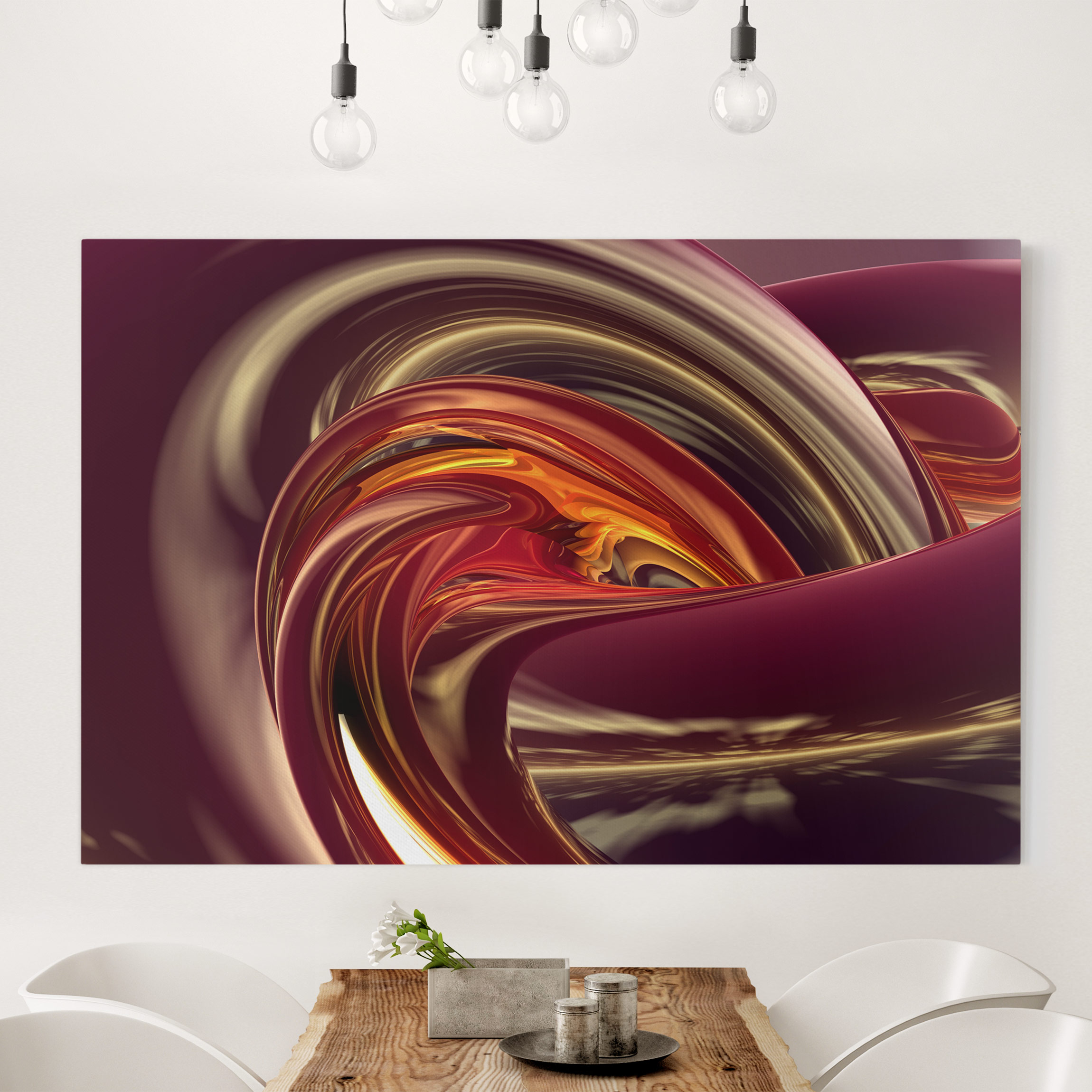 Leinwandbild - Querformat Fantastic Burning