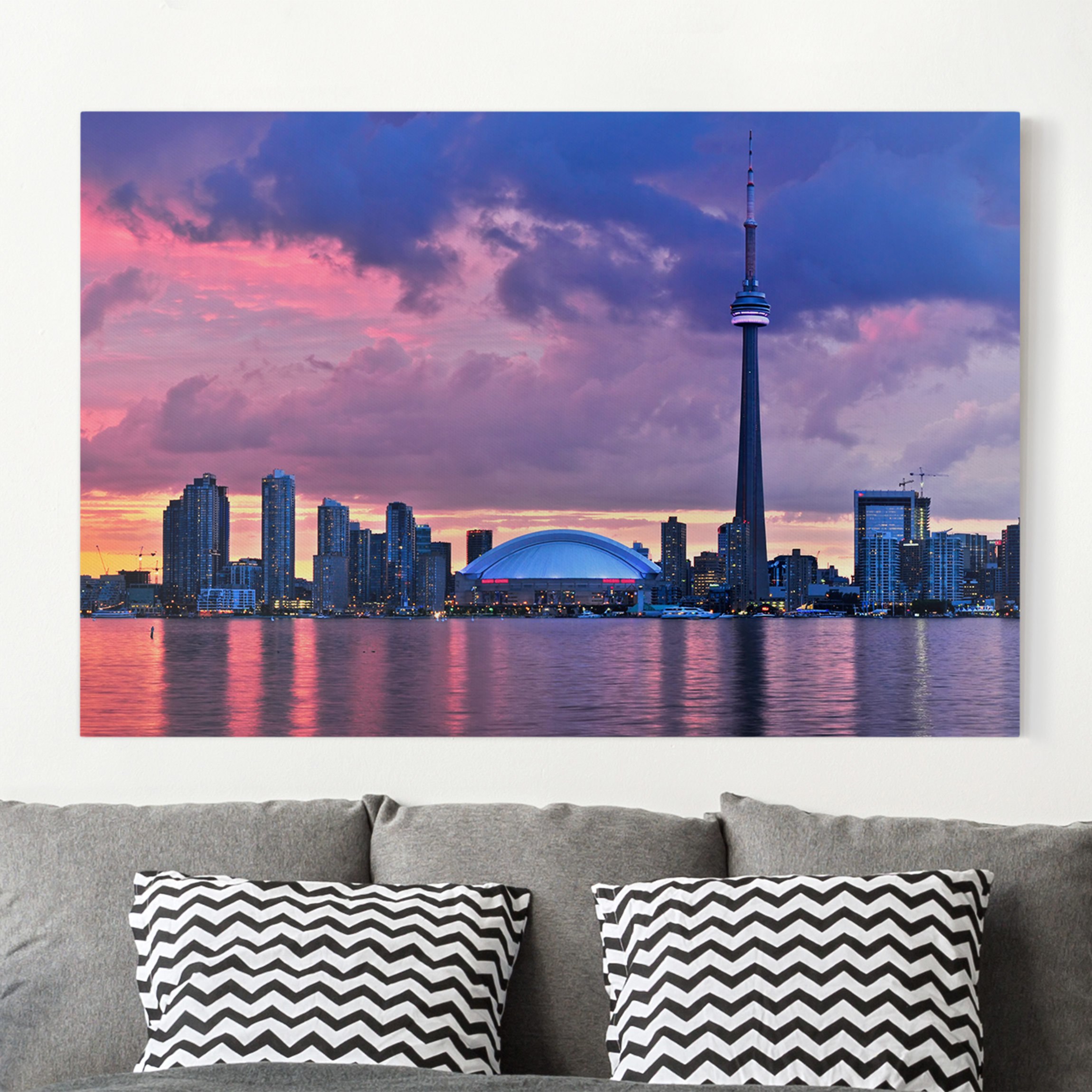 Leinwandbild - Querformat Fascinating Toronto