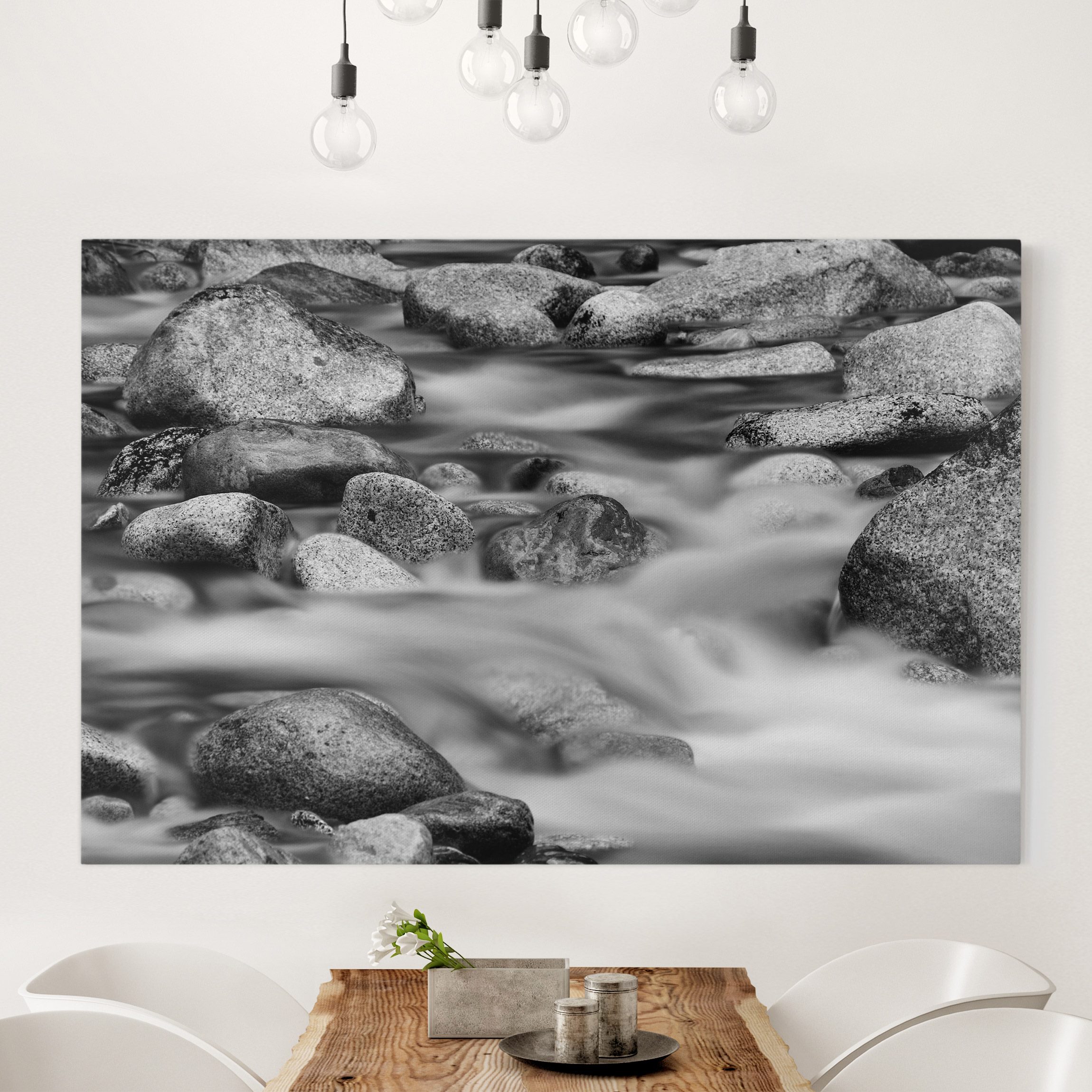 Leinwandbild - Querformat Fluss in Kanada II