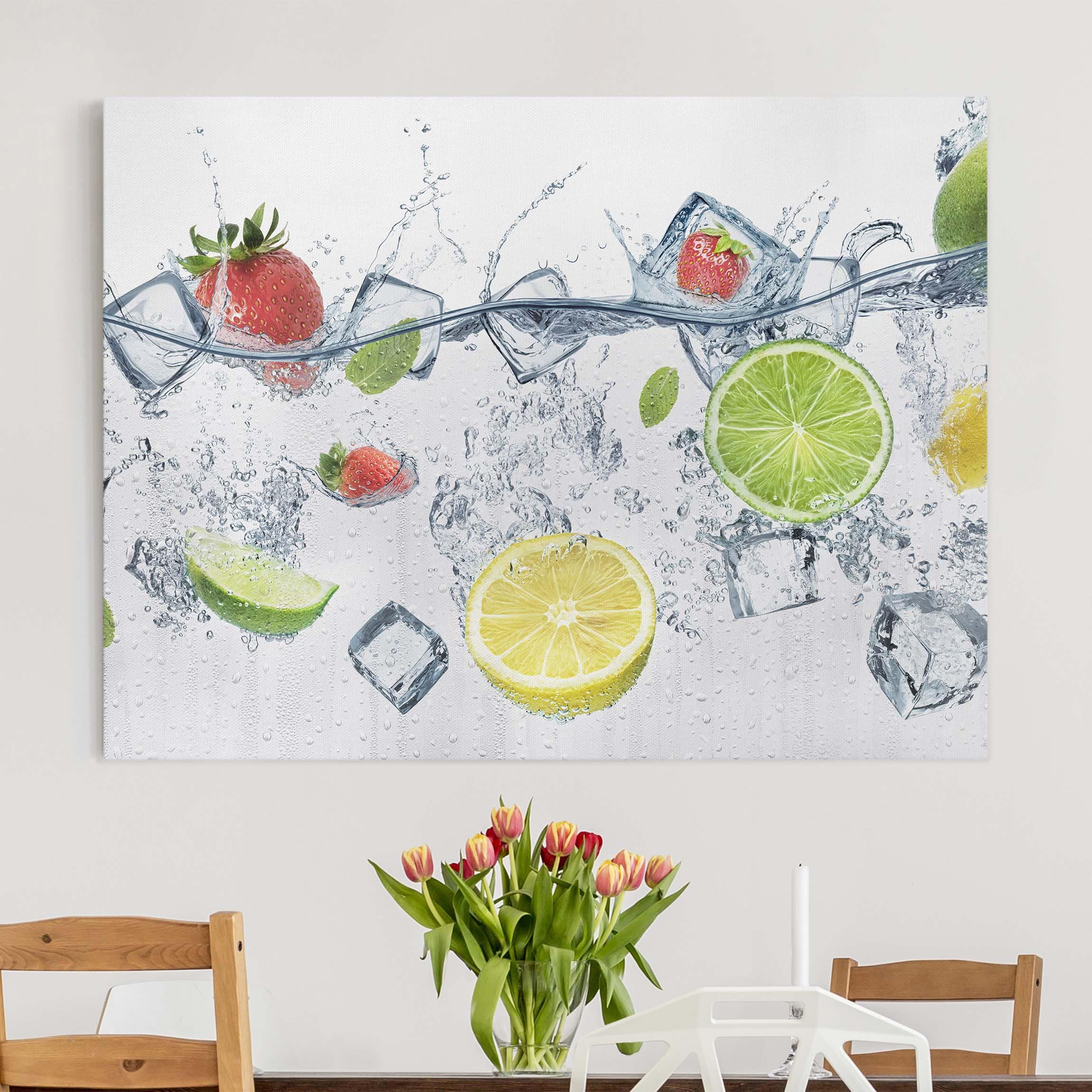 Leinwandbild Küche Frucht Cocktail