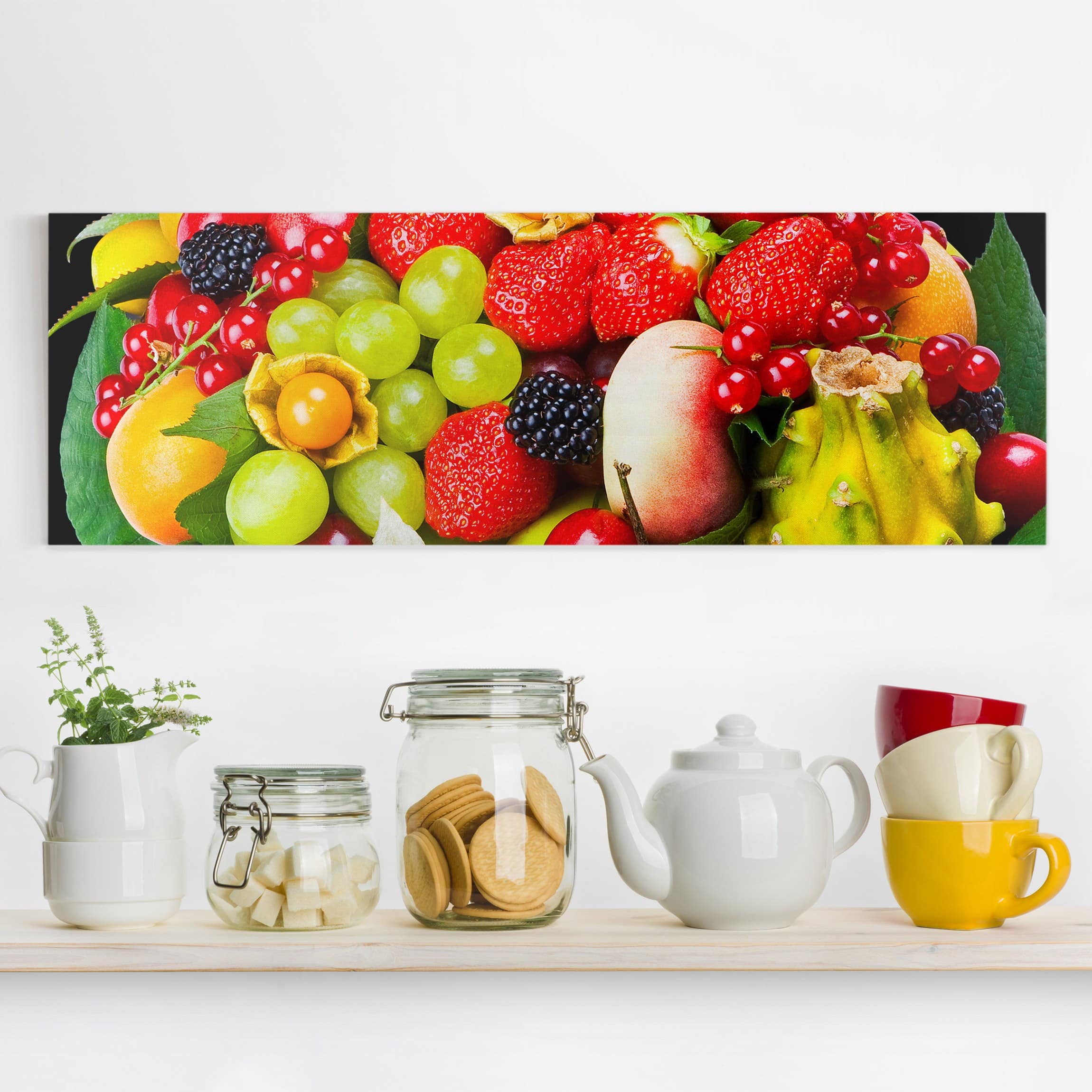 Leinwandbild Küche Fruit Basket