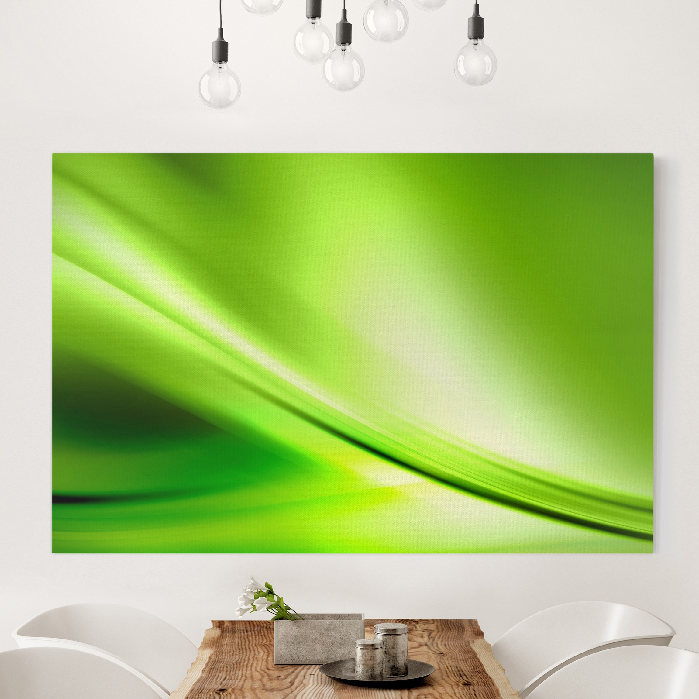 Leinwandbild - Querformat Green Valley