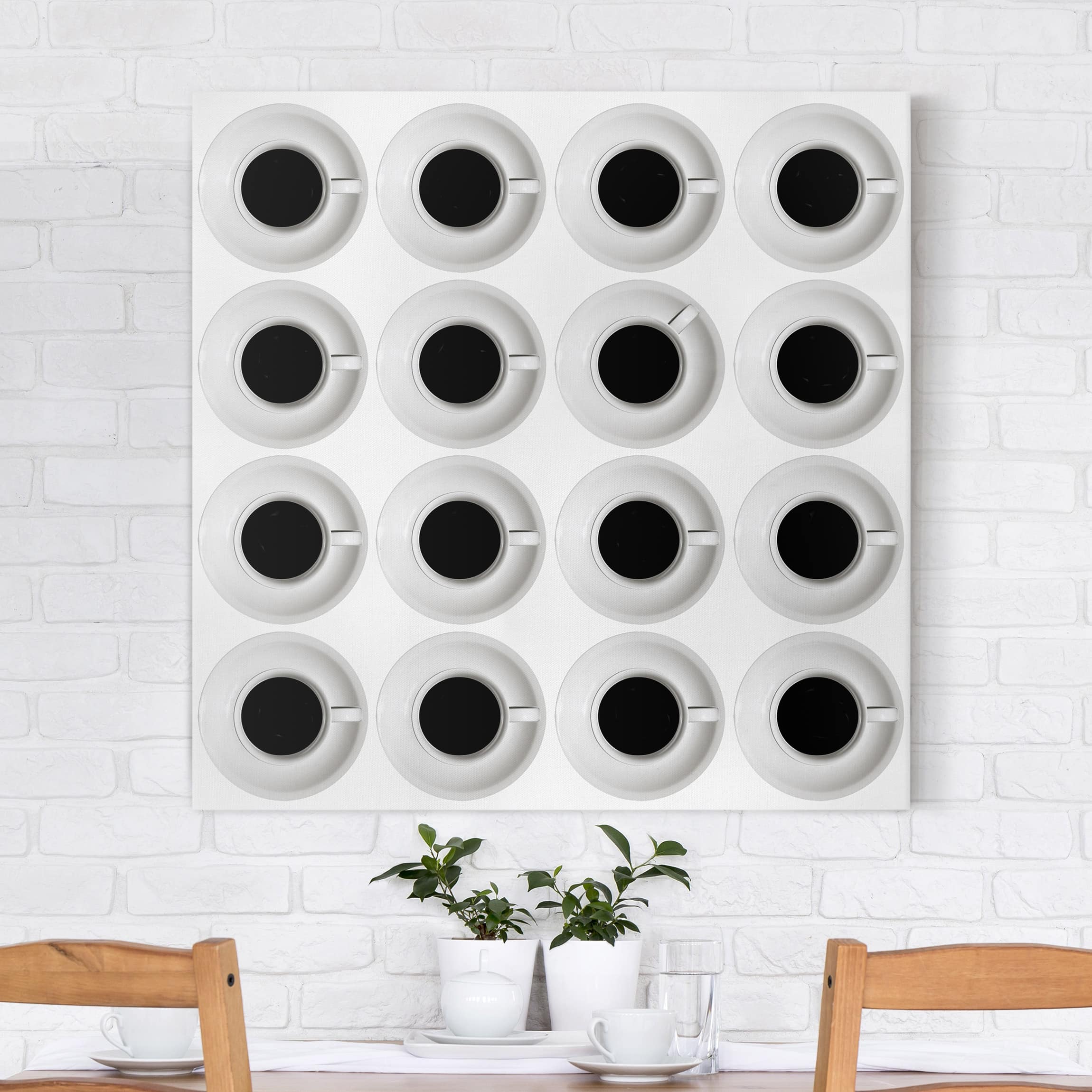 Leinwandbild Küche Kaffeehaus