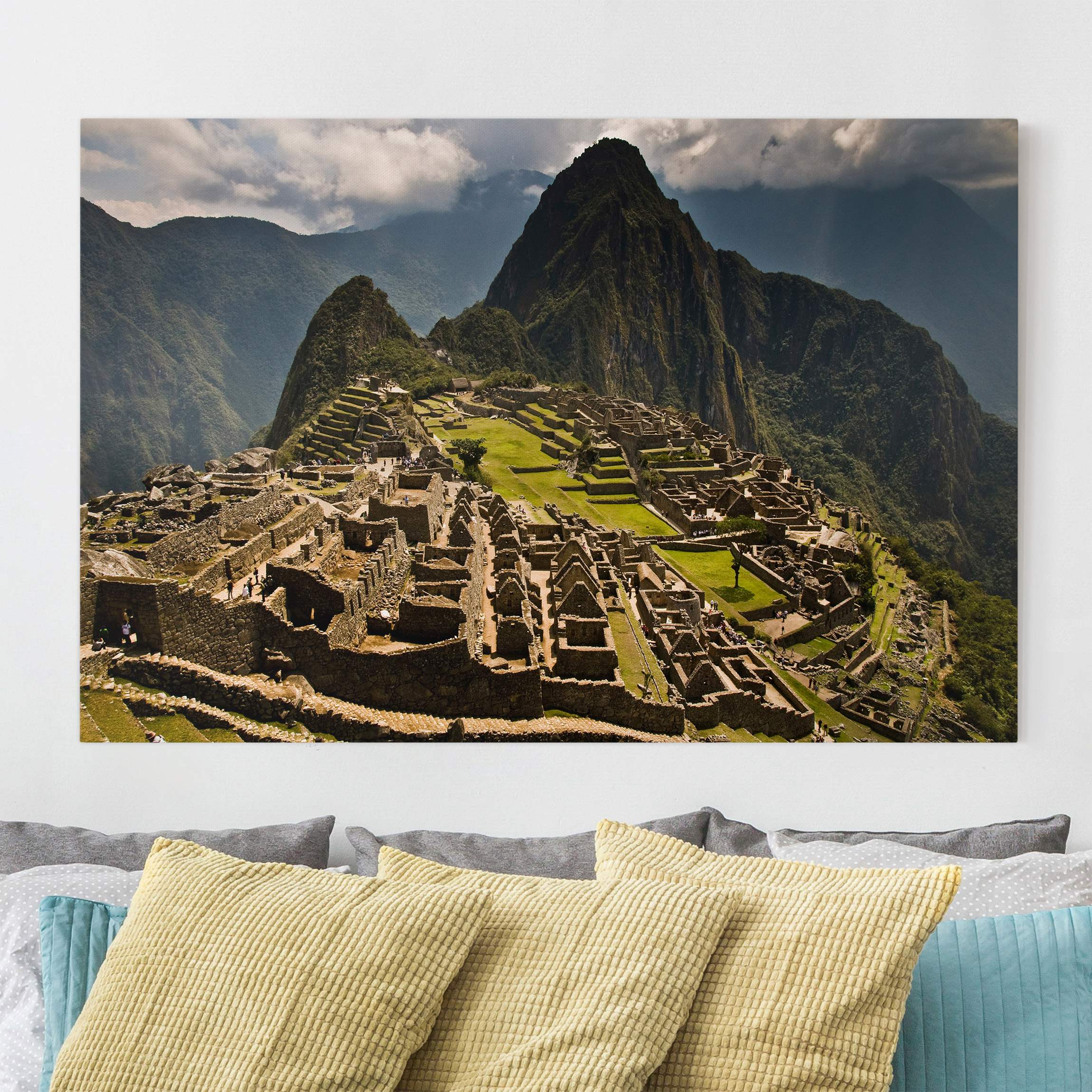 Leinwandbild - Querformat Machu Picchu