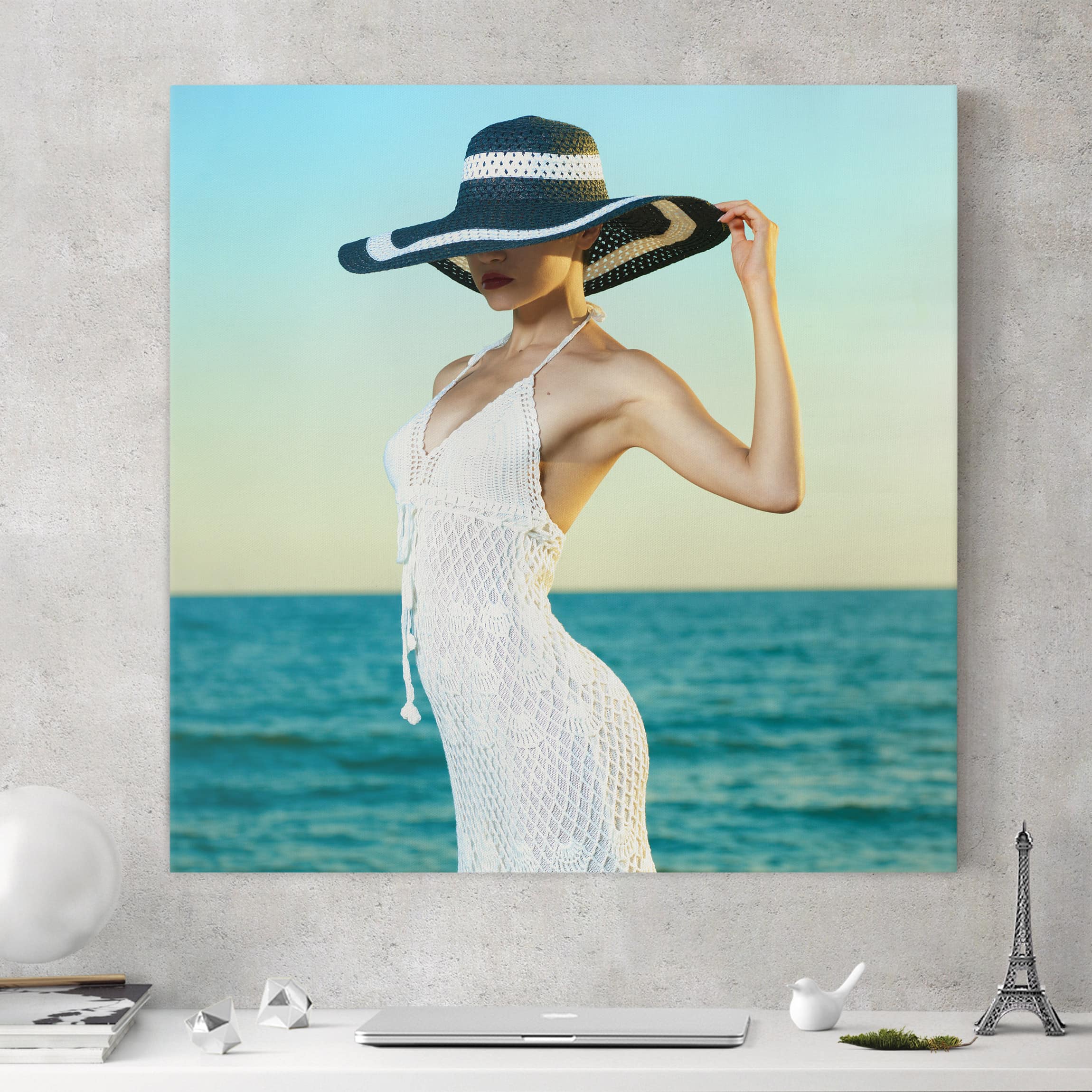Leinwandbild Akt & Erotik Madame en Vacances