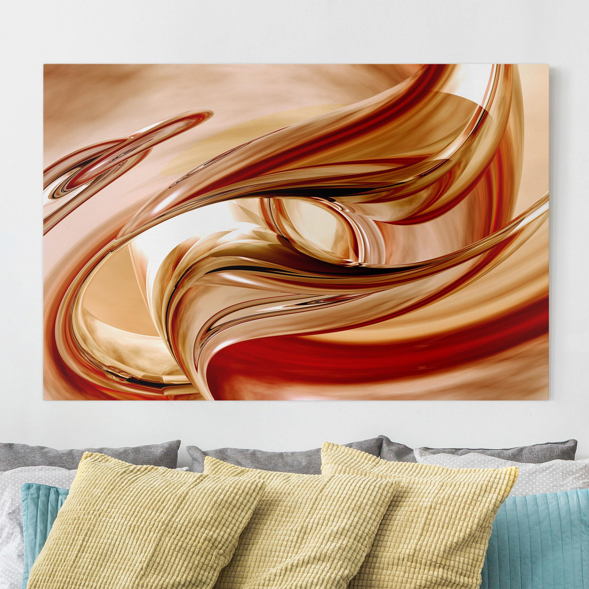 Leinwandbild - Querformat Mandalay