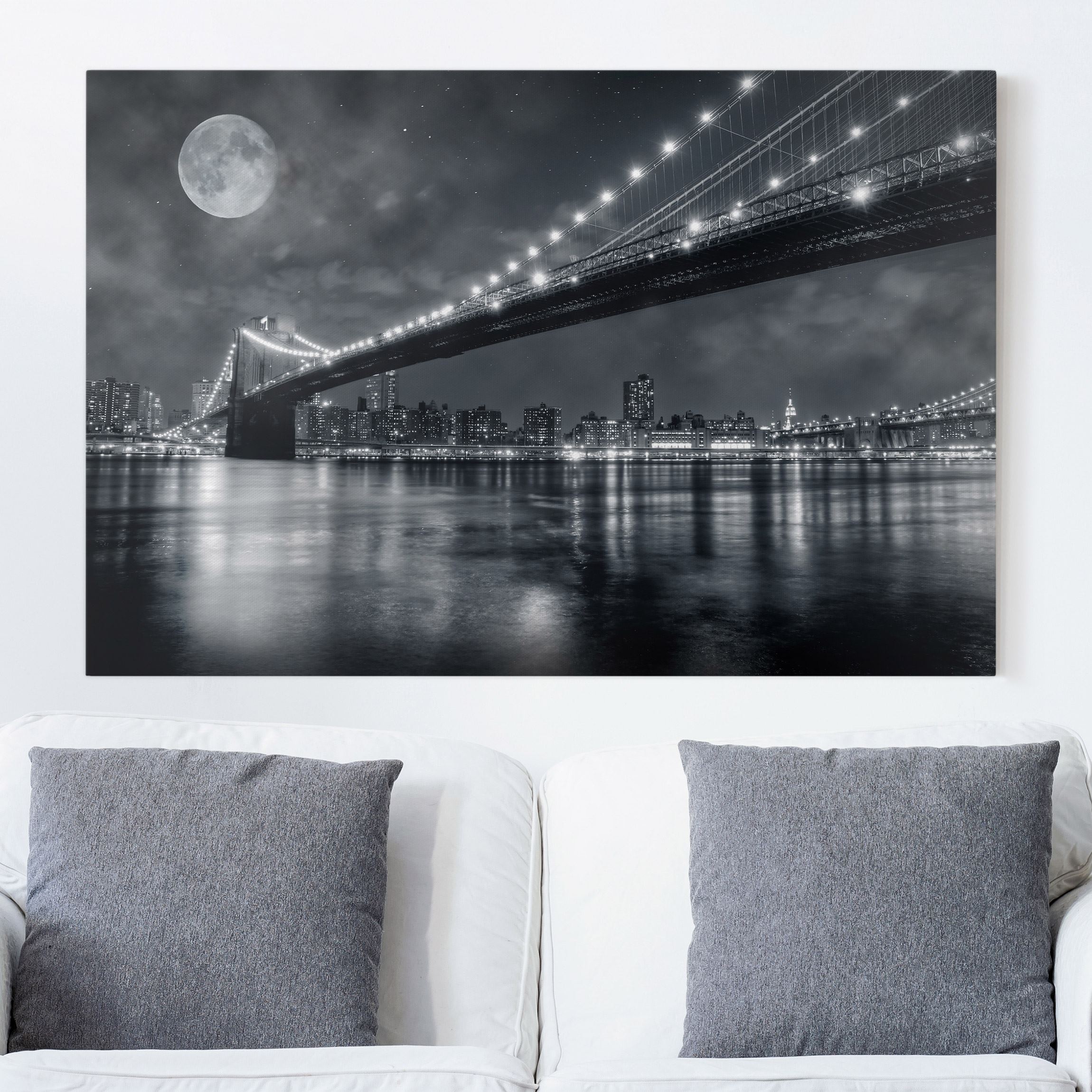 Leinwandbild - Querformat Manhattan Mysteries