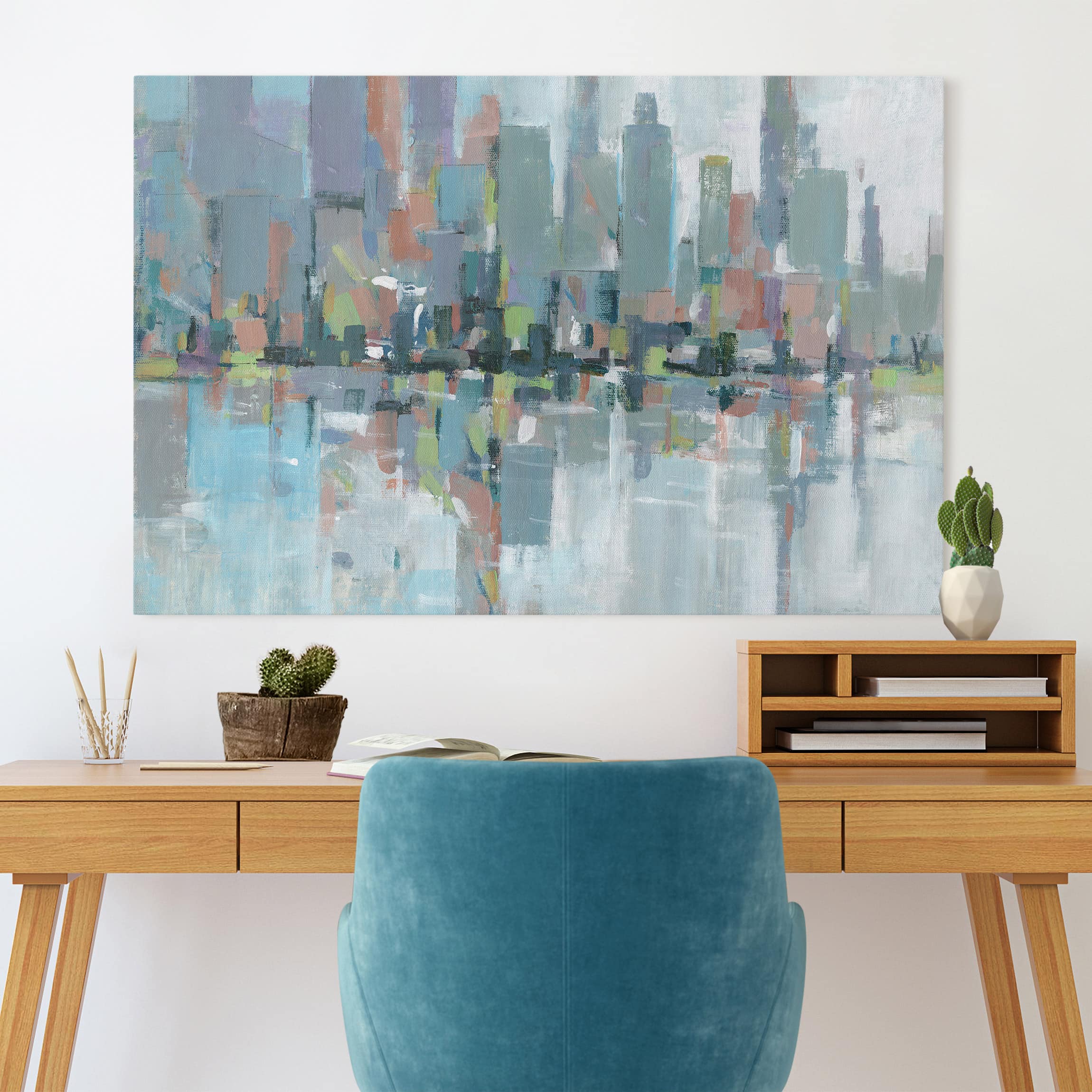 Leinwandbild Abstrakt Metro City I