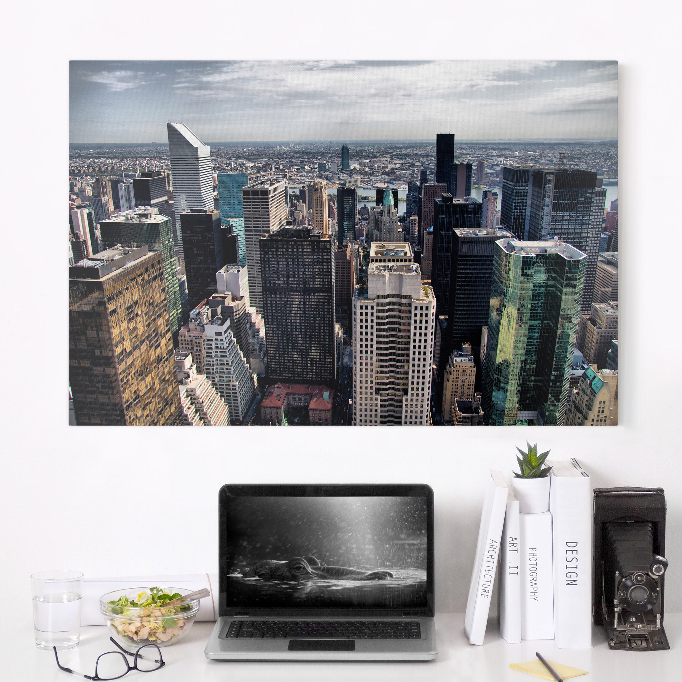 Leinwandbild - Querformat Mitten in New York