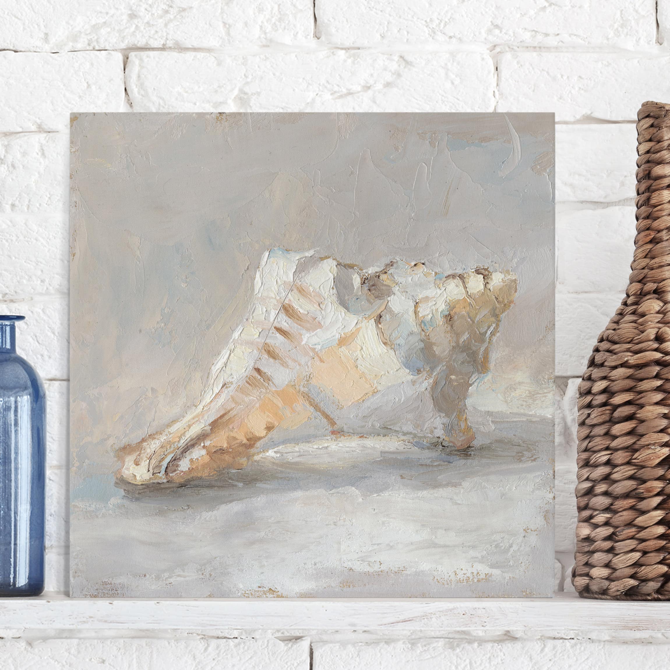 Leinwandbild Tiere Muschel-Studie I