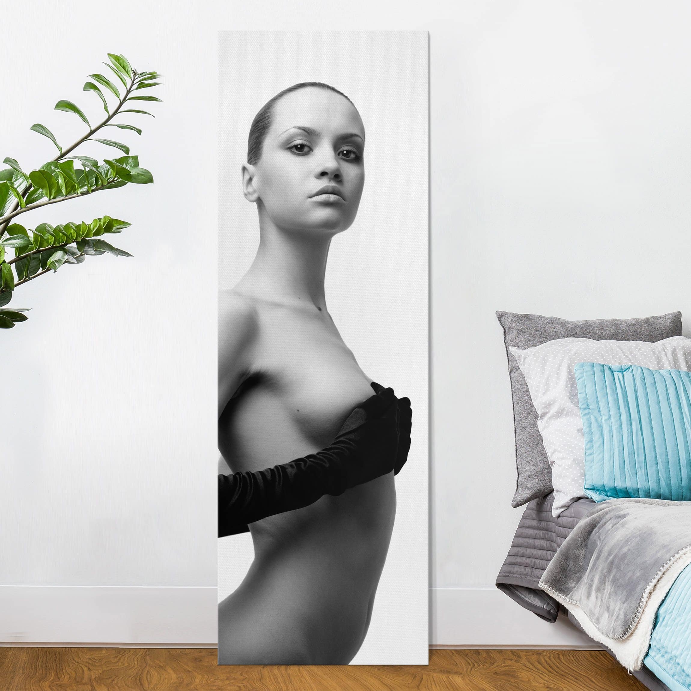 Leinwandbild Akt & Erotik Naked Elegance