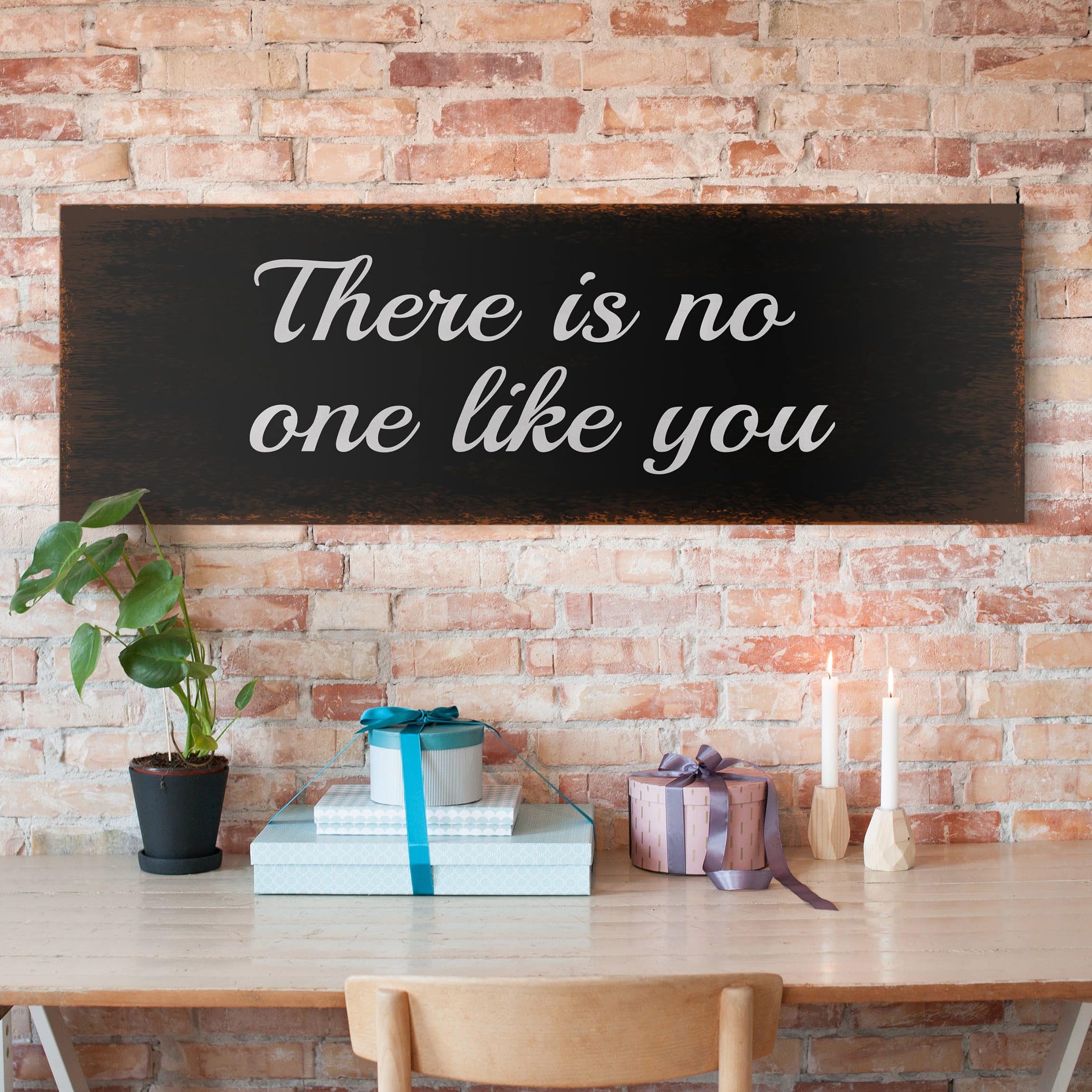 Leinwandbild Küchenspruch No One Like You