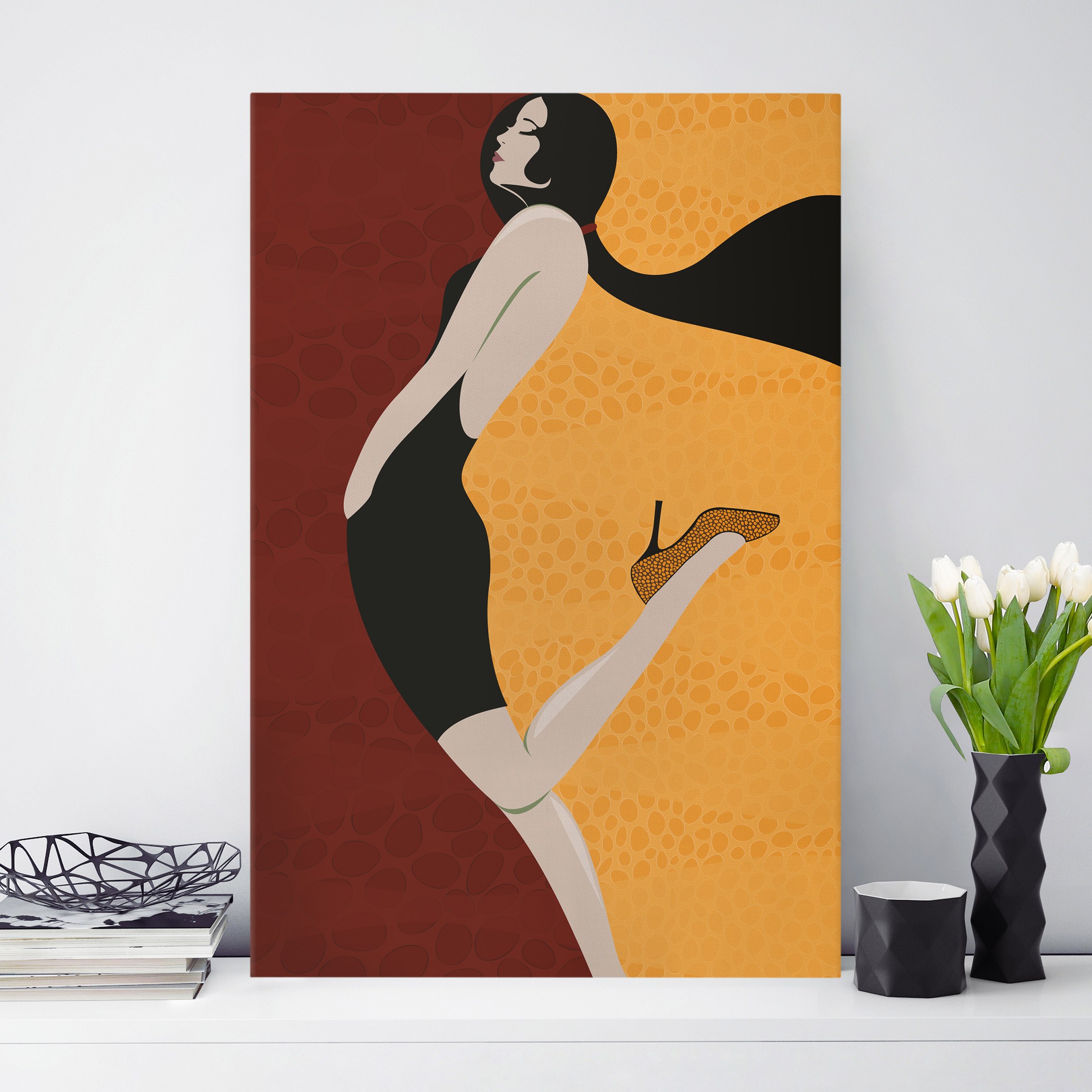 Leinwandbild - Hochformat Die Goldenen Zwanziger