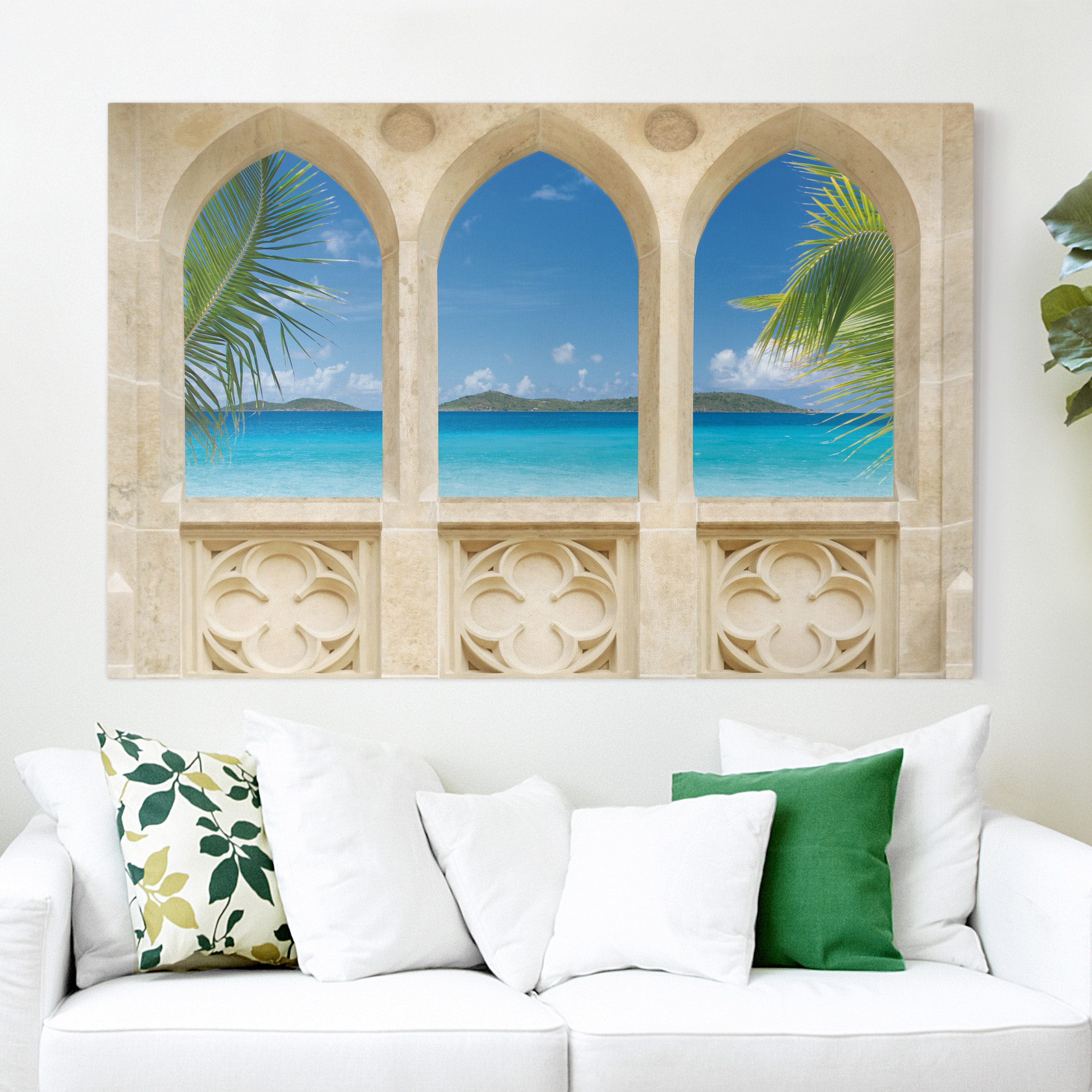 Leinwandbild - Querformat Ocean View