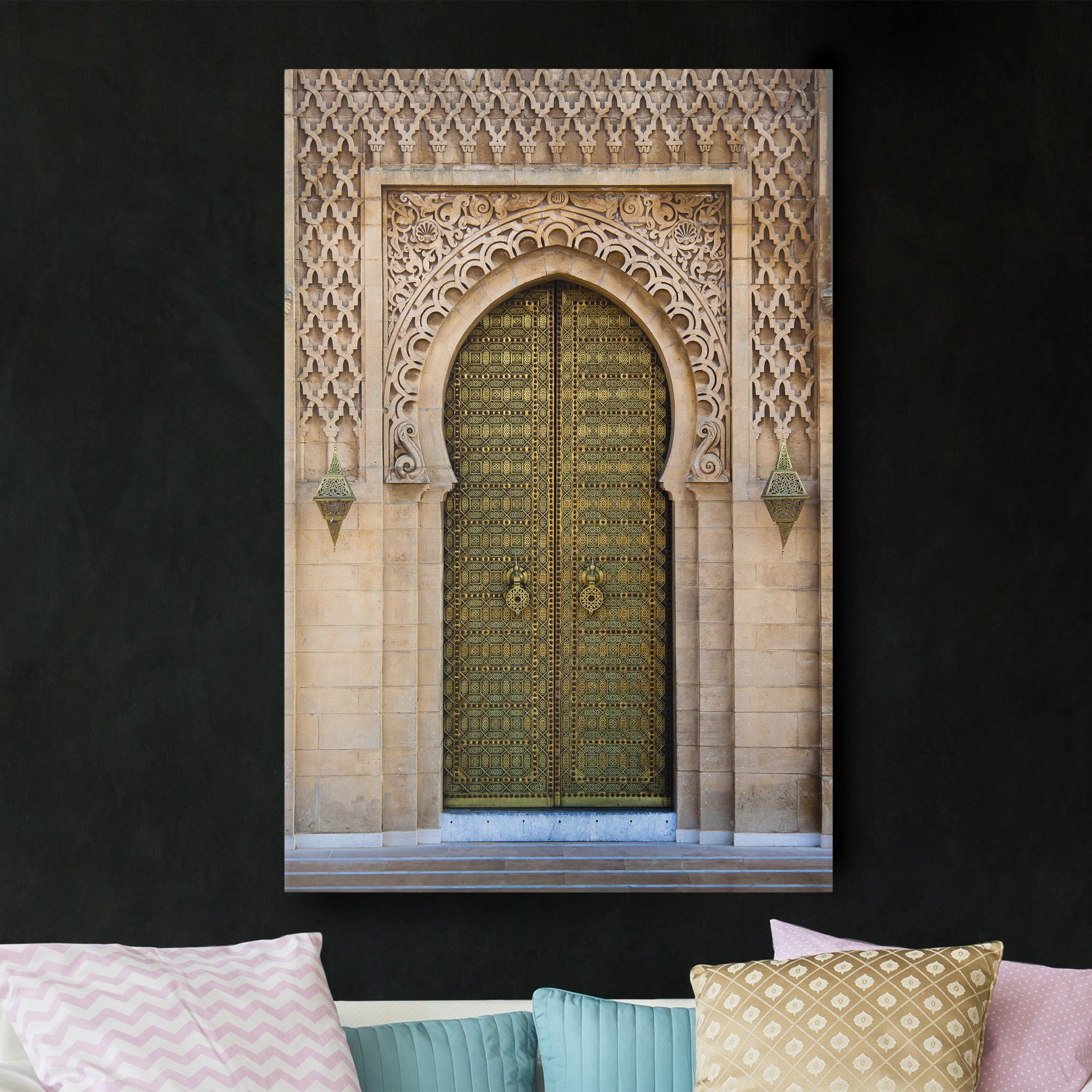 Leinwandbild - Hochformat Oriental Gate