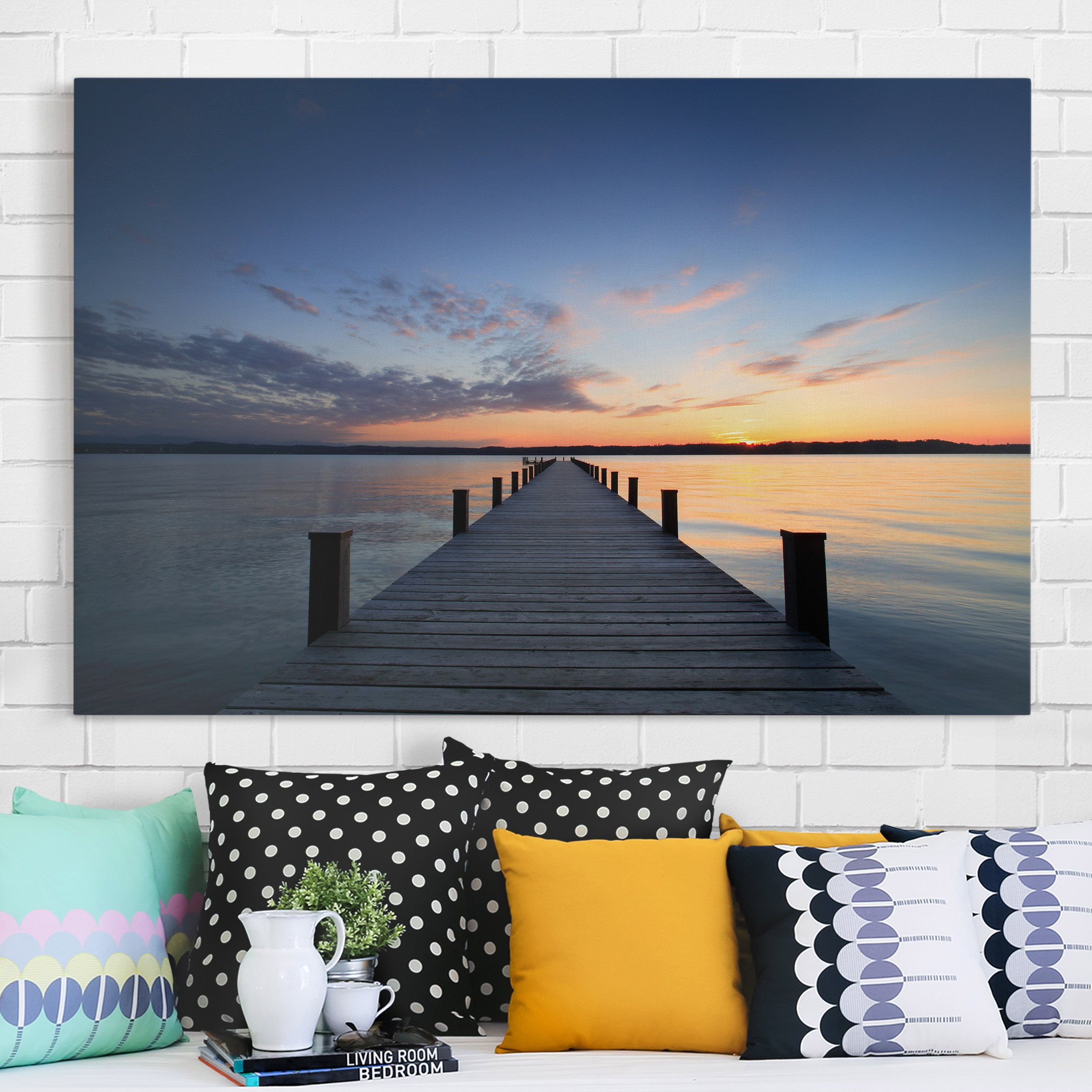 Leinwandbild - Querformat Ort der Ruhe