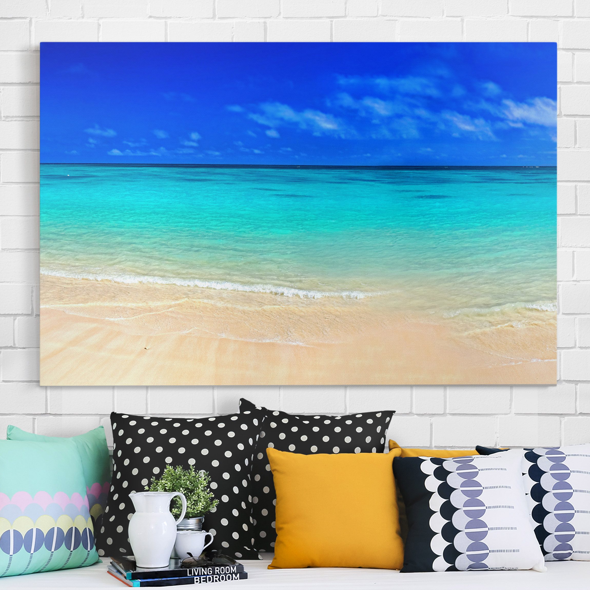 Leinwandbild - Querformat Paradise Beach I