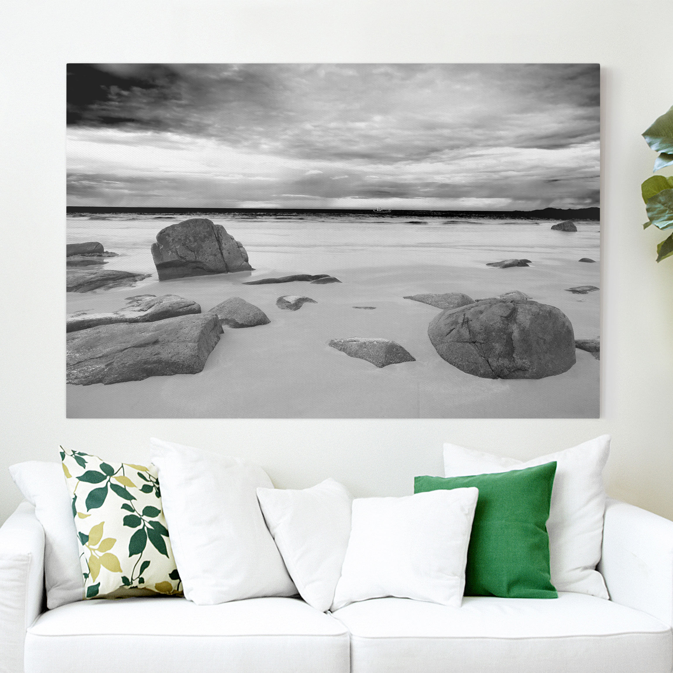 Leinwandbild - Querformat Rocky Coast