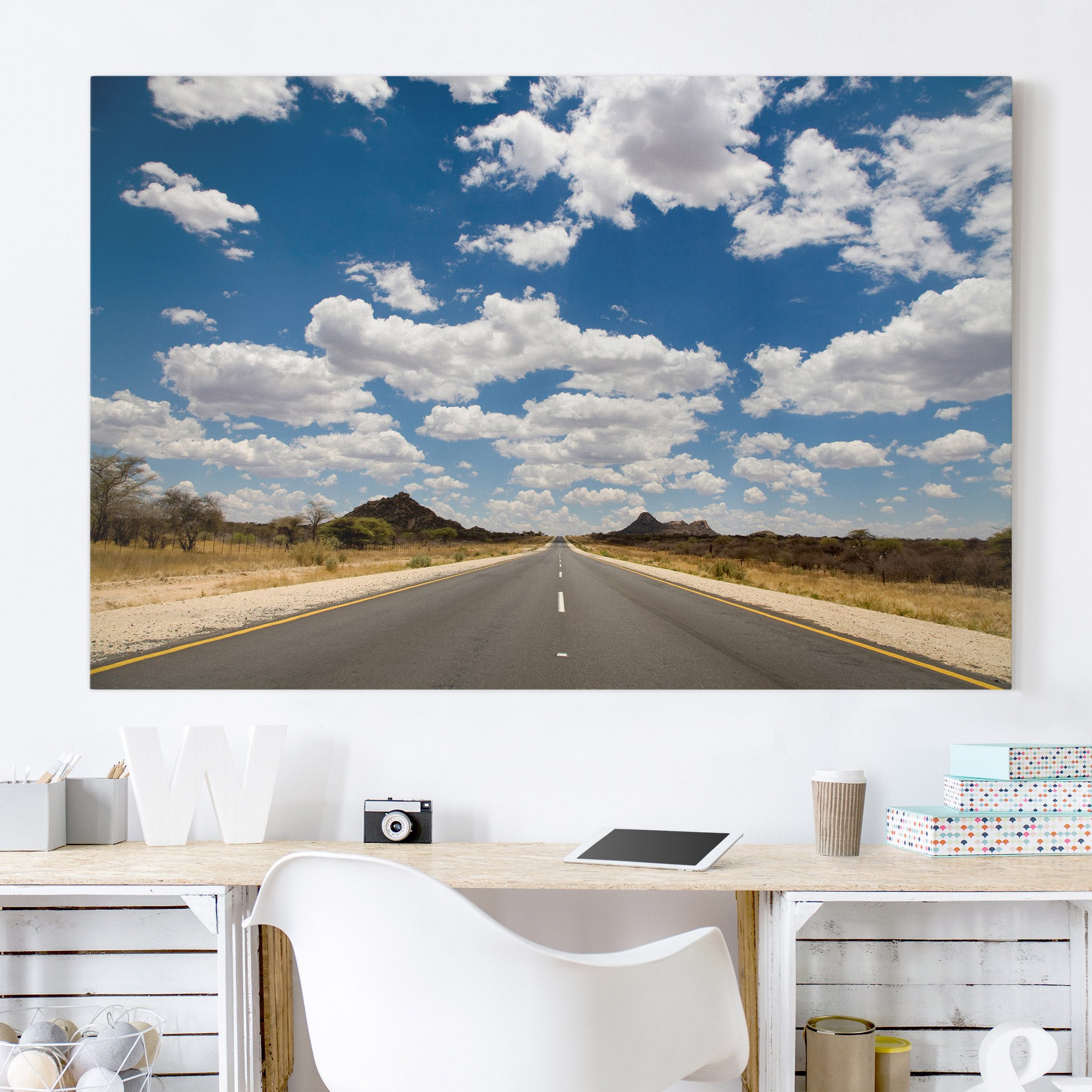 Leinwandbild - Querformat Route 66