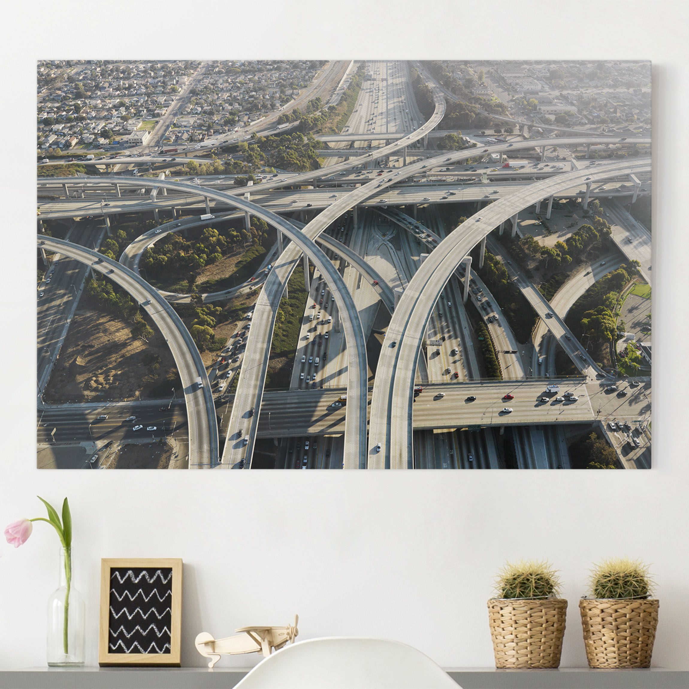 Leinwandbild - Querformat Rush Hour