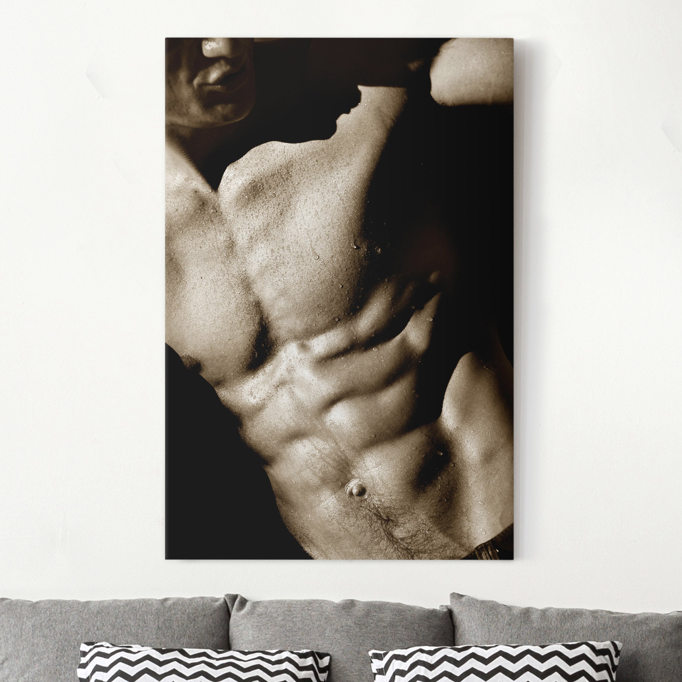 Leinwandbild Akt & Erotik Sixpack