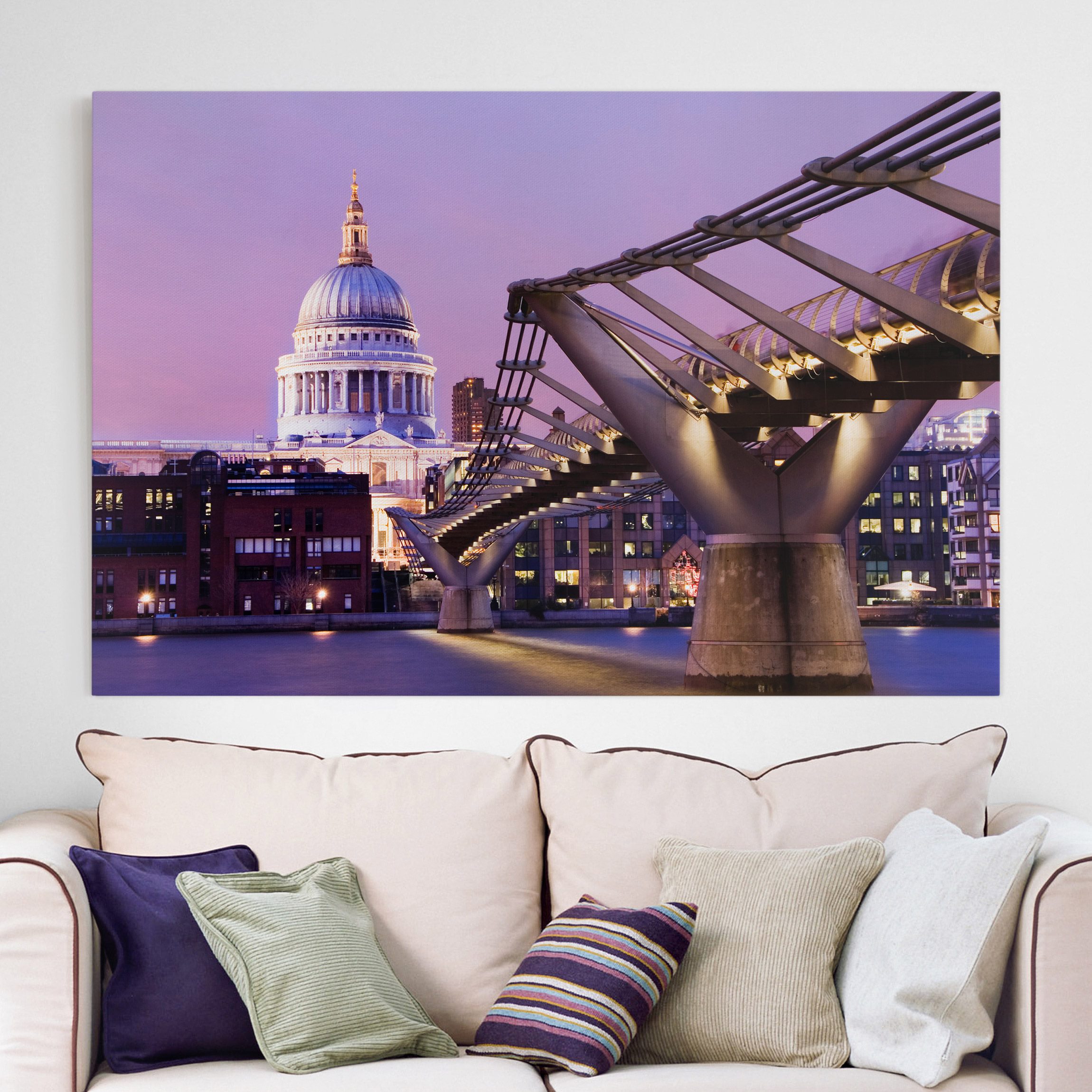 Leinwandbild - Querformat St. Pauls