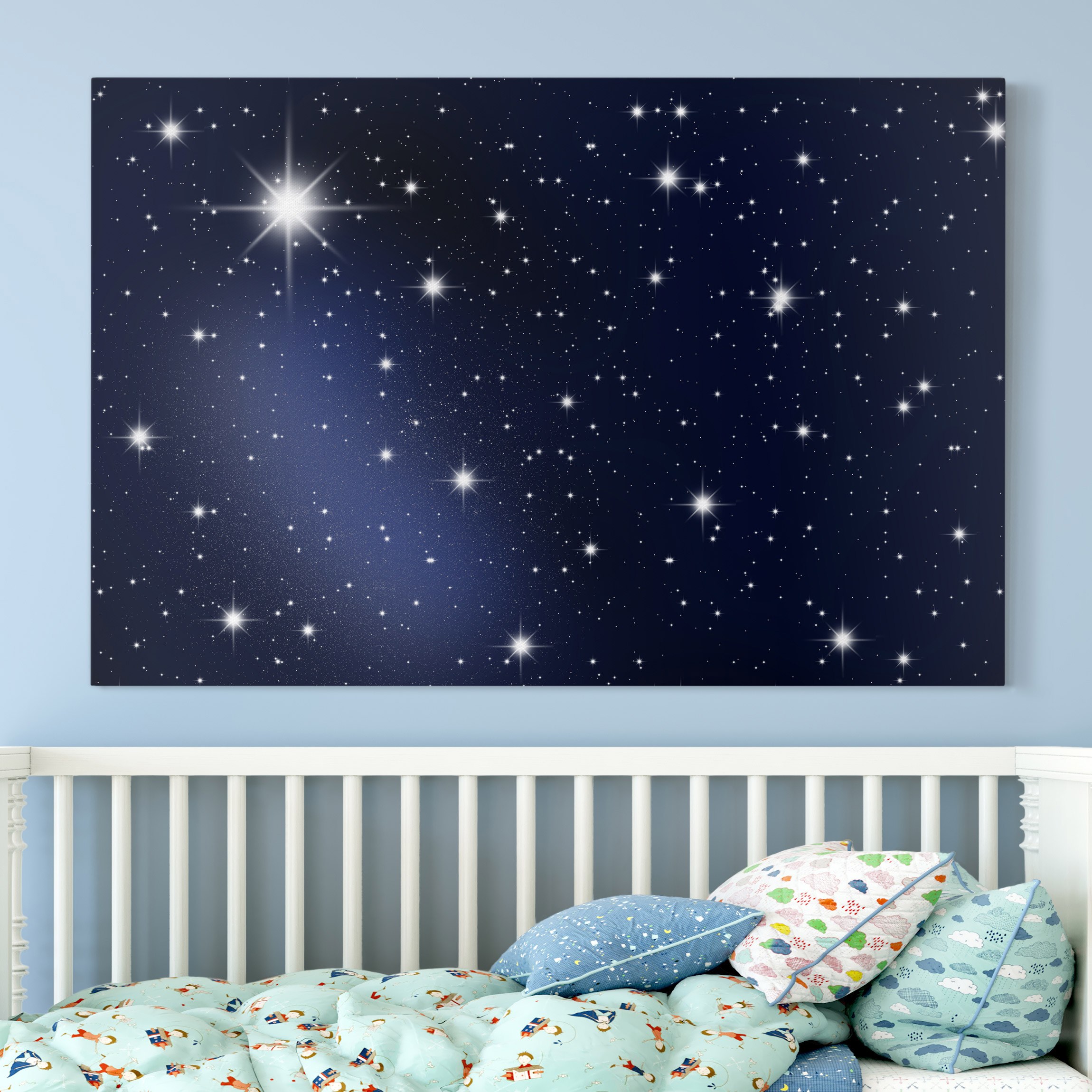 Leinwandbild - Querformat Stars